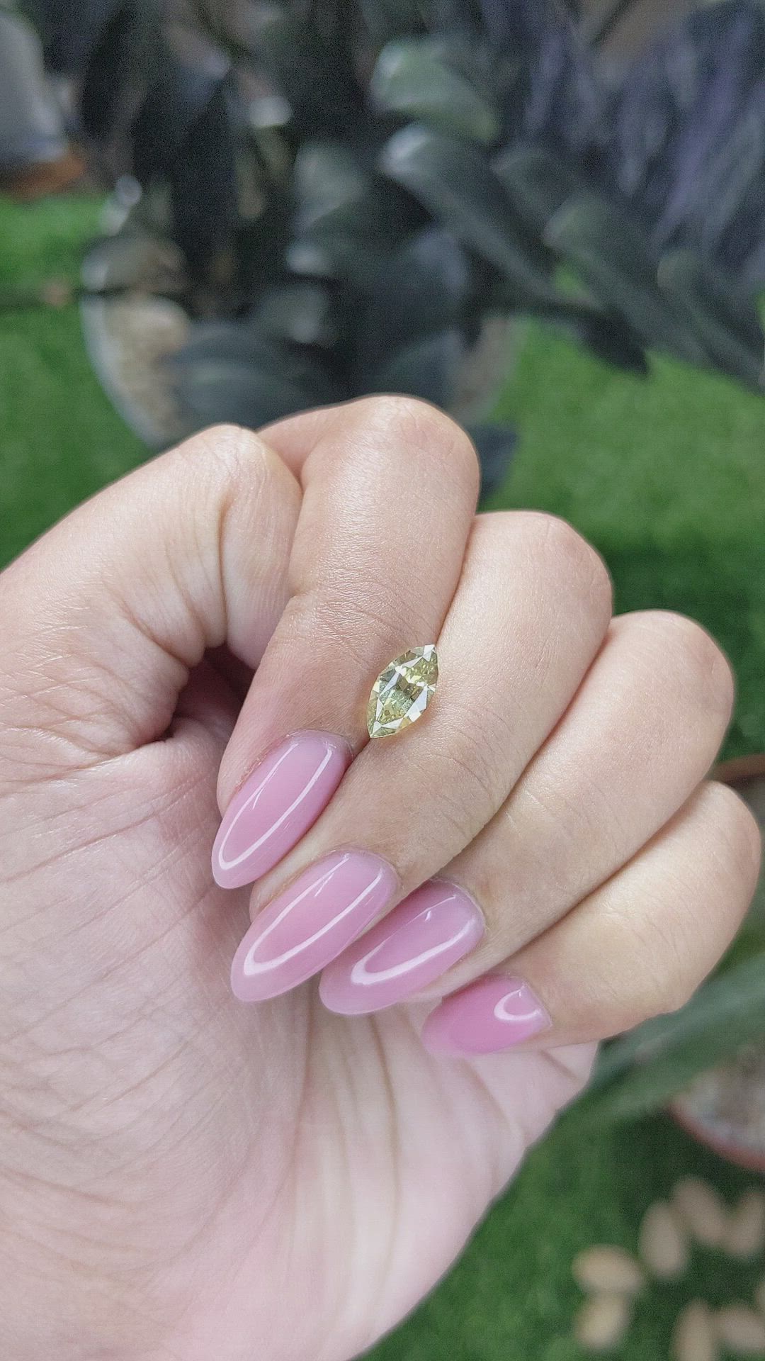 1.58 Ct. Yellow Sapphire from Madagascar Size Video