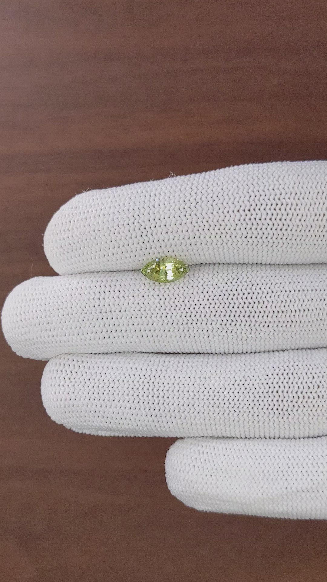 1.58 Ct. Yellow Sapphire from Madagascar Size Video
