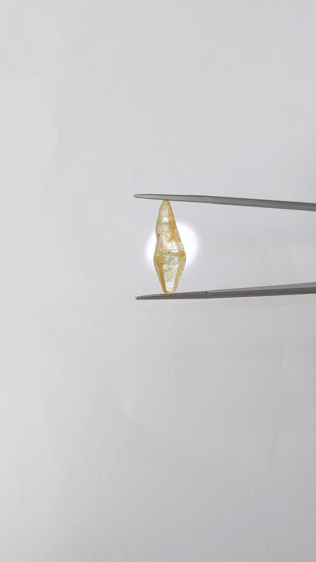 8.85 Ct. Yellow Sapphire from Ceylon (Sri Lanka) Size Video