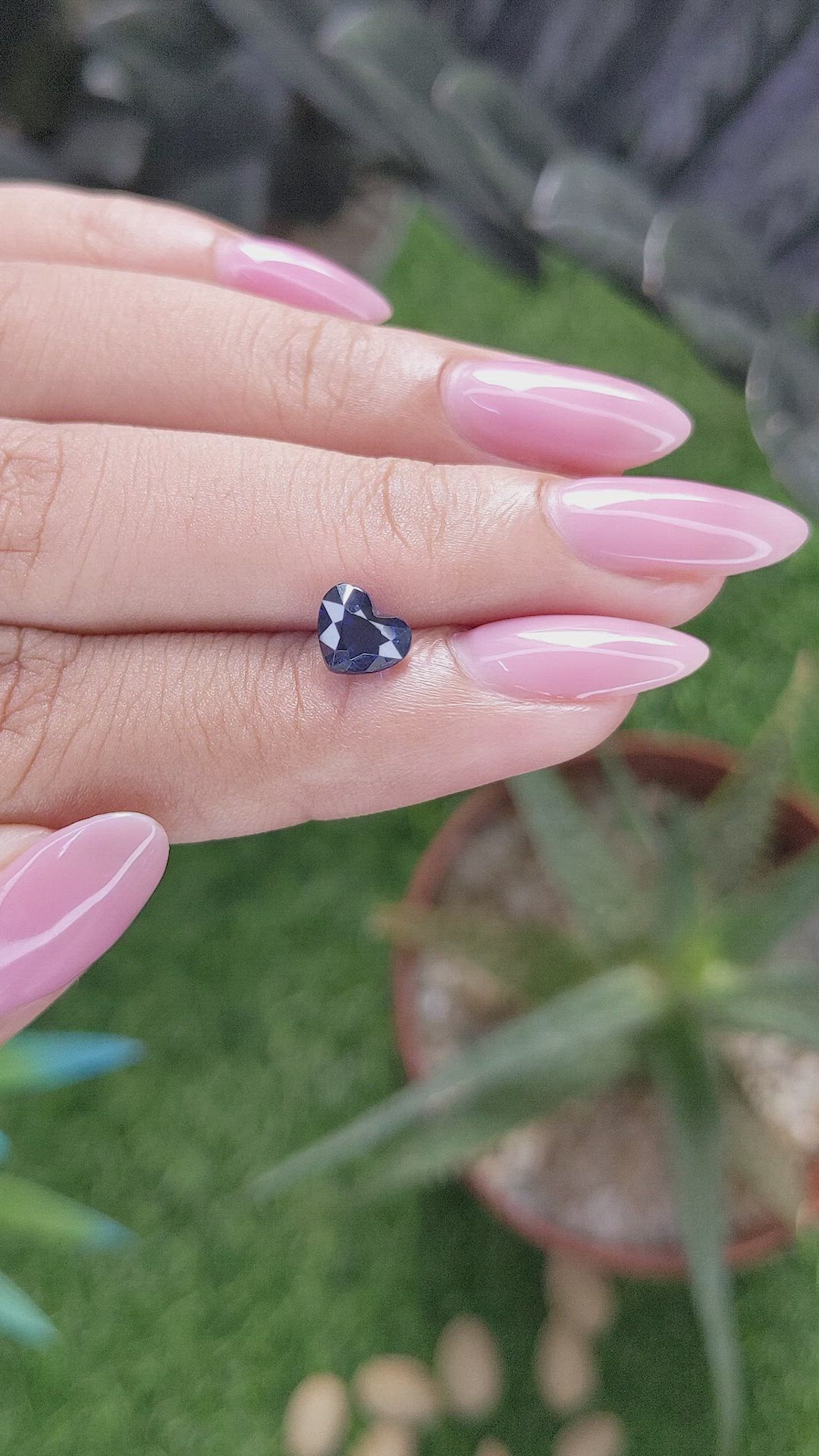 1.41 Ct. Blue Sapphire from Tanzania Size Video
