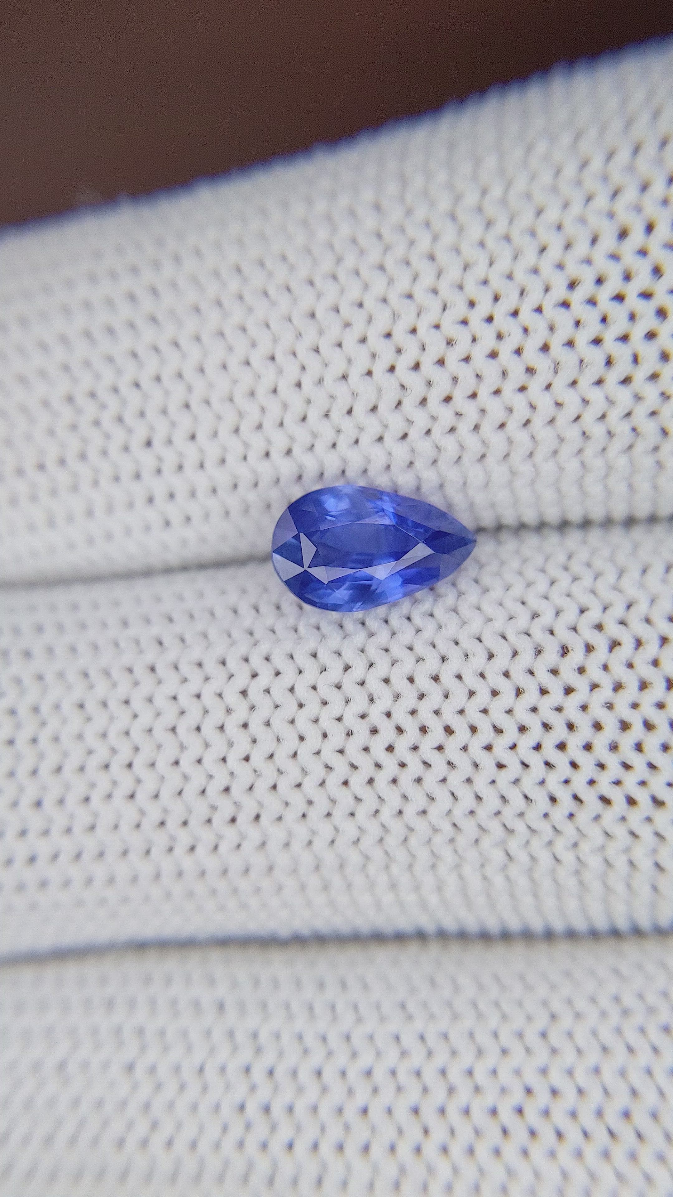 1.46 Ct. Blue Sapphire from Tanzania Size Video