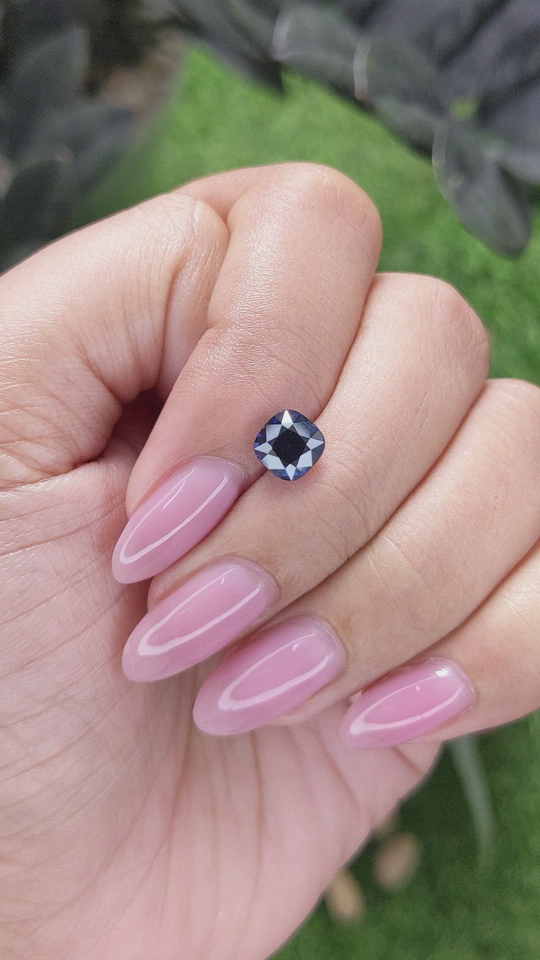 1.70 Ct. Blue Sapphire from Madagascar Size Video