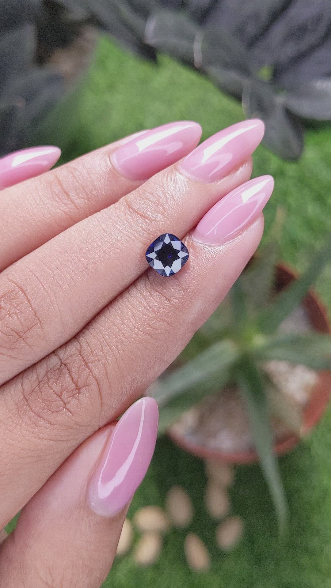 1.70 Ct. Blue Sapphire from Madagascar Size Video