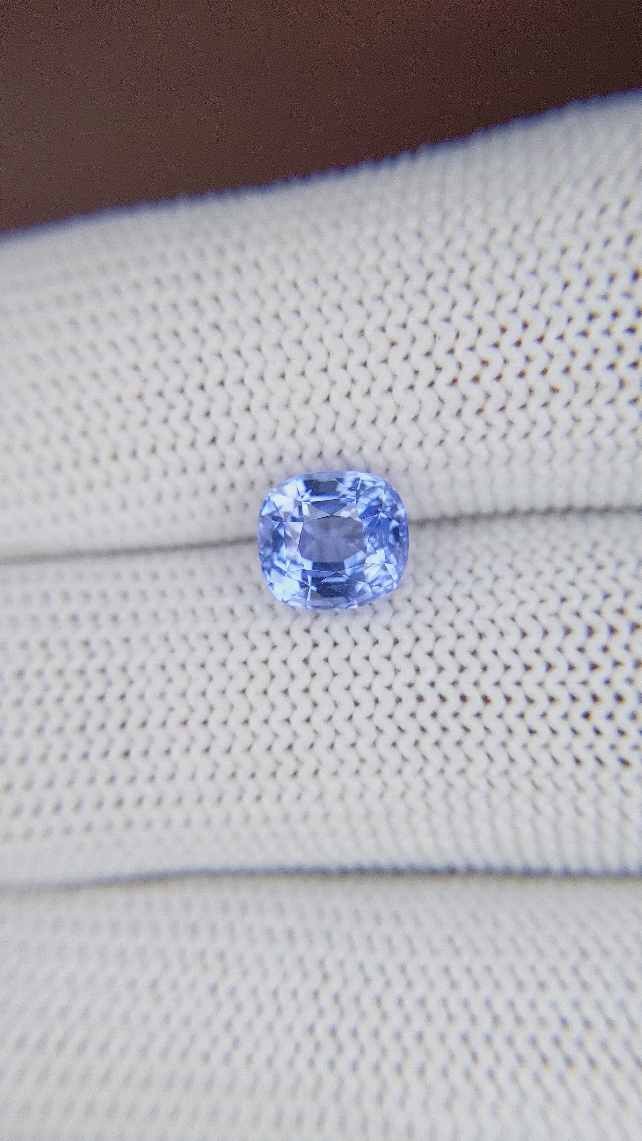2.18 Ct. Blue Sapphire from Tanzania Size Video