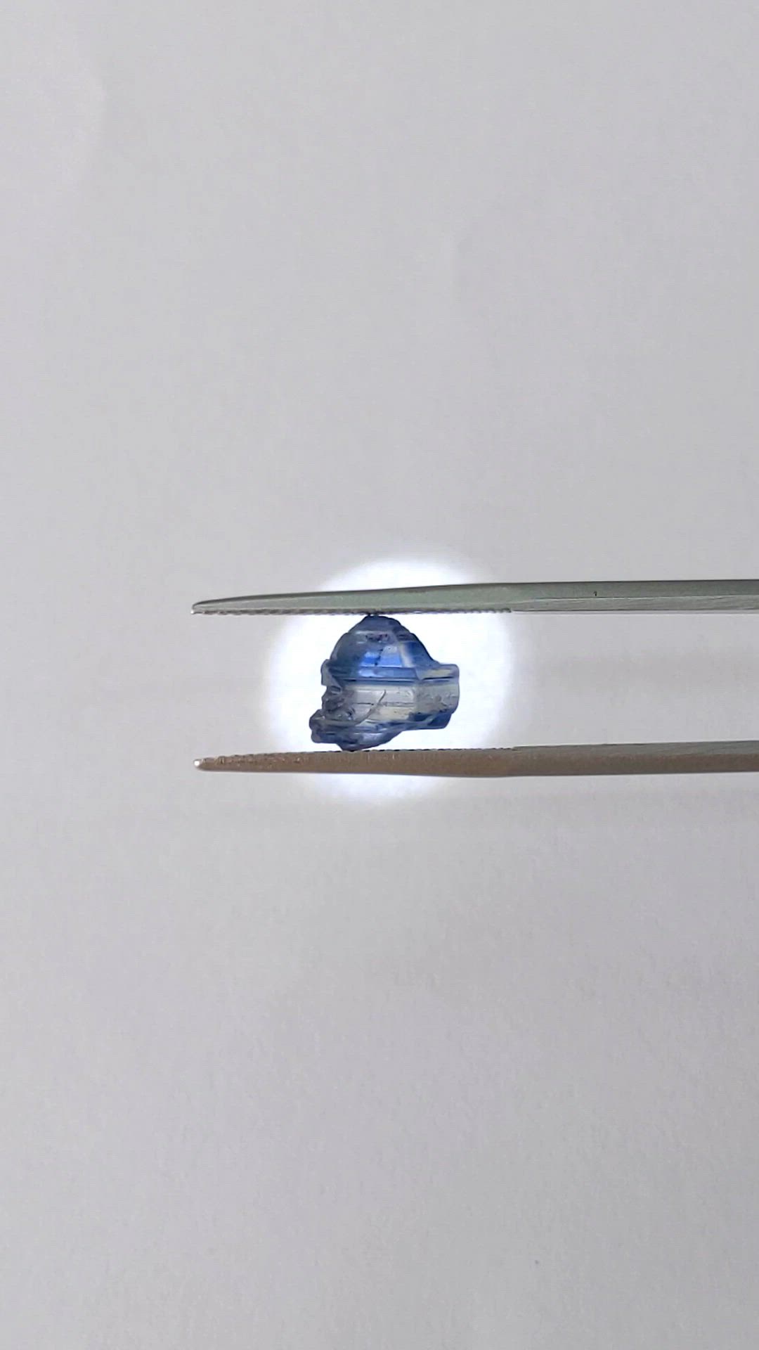 3.37 Ct. Blue Sapphire from Ceylon (Sri Lanka) Size Video