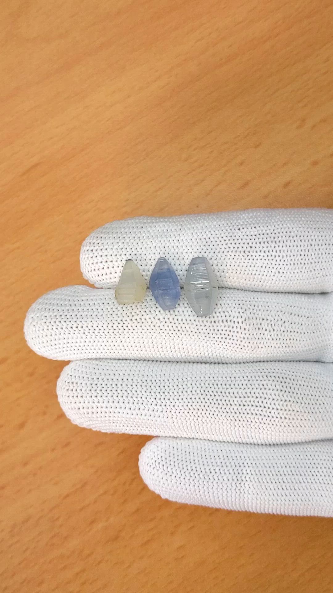 12.06 Ct. Blue Sapphire from Ceylon (Sri Lanka) Size Video
