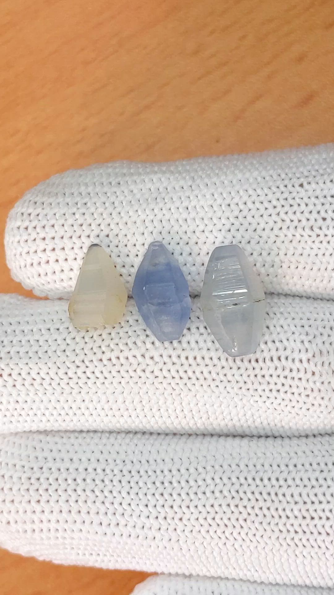 12.06 Ct. Blue Sapphire from Ceylon (Sri Lanka) Size Video