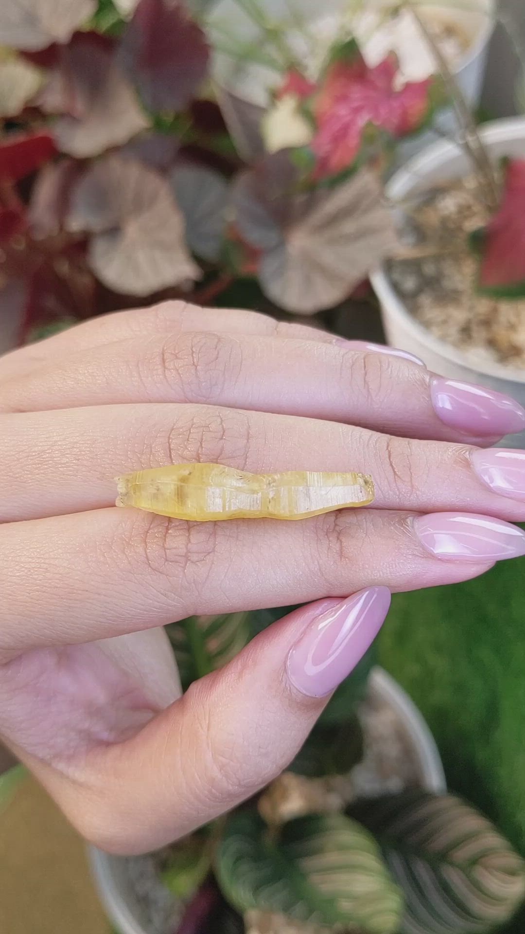 21.68 Ct. Yellow Sapphire from Ceylon (Sri Lanka) Size Video