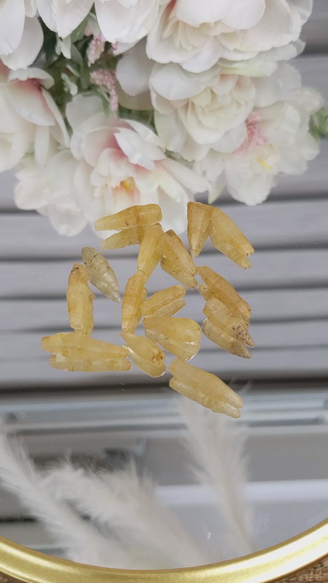 85.98 Ct. Yellow Sapphire from Ceylon (Sri Lanka) Size Video