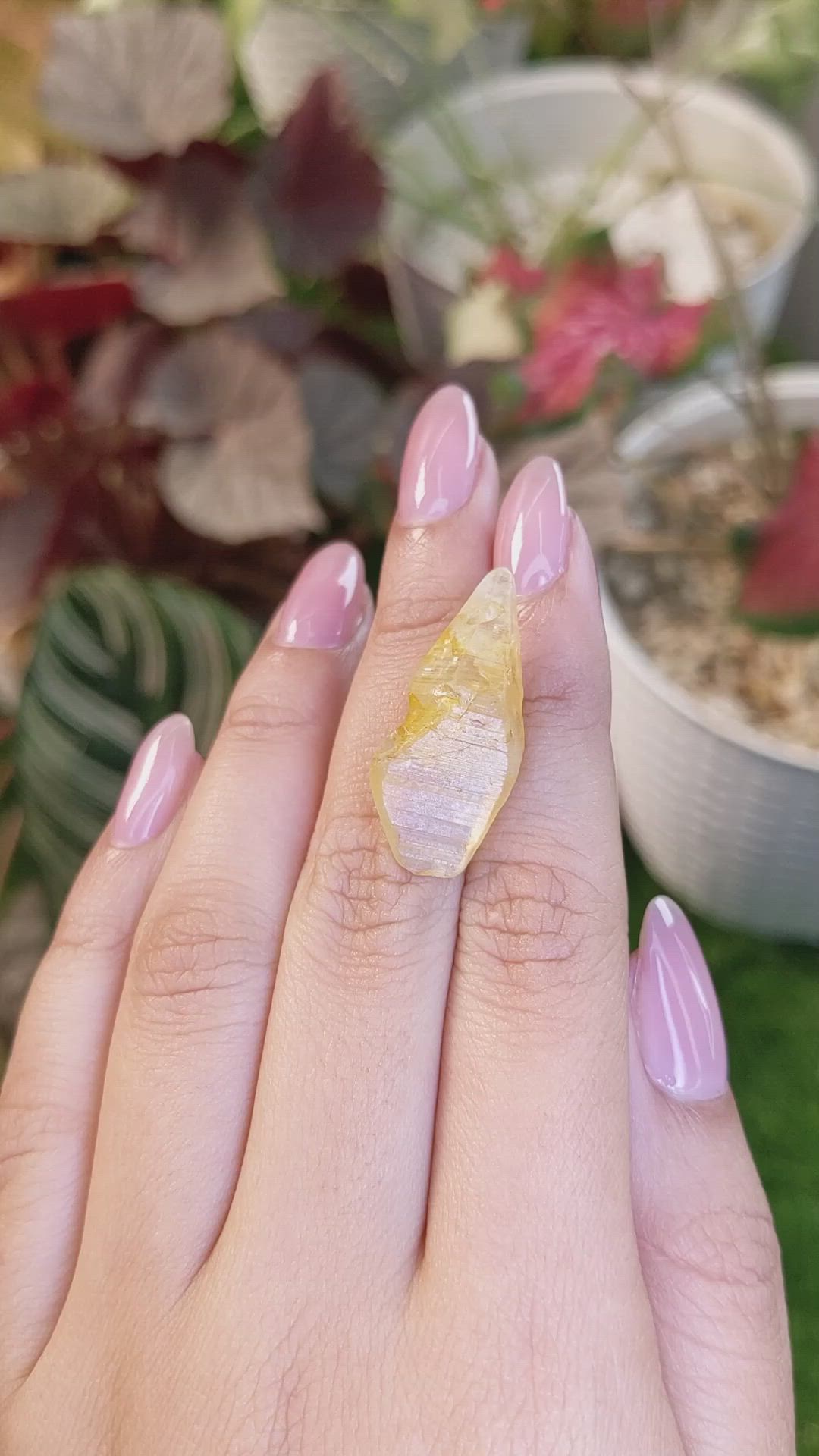 29.85 Ct. Yellow Sapphire from Ceylon (Sri Lanka) Size Video