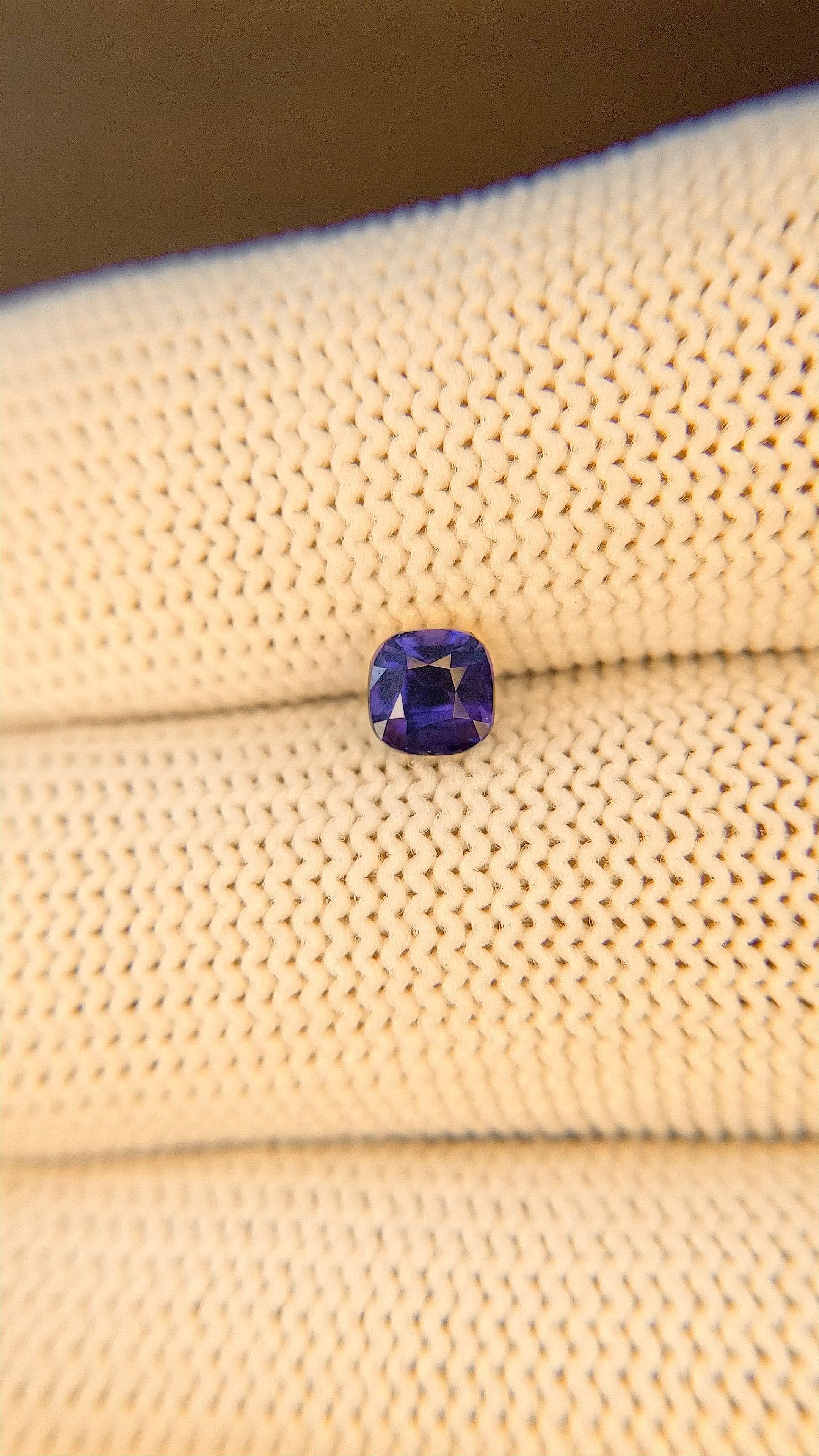 0.75 Ct. Color Change Sapphire from Tanzania Size Video