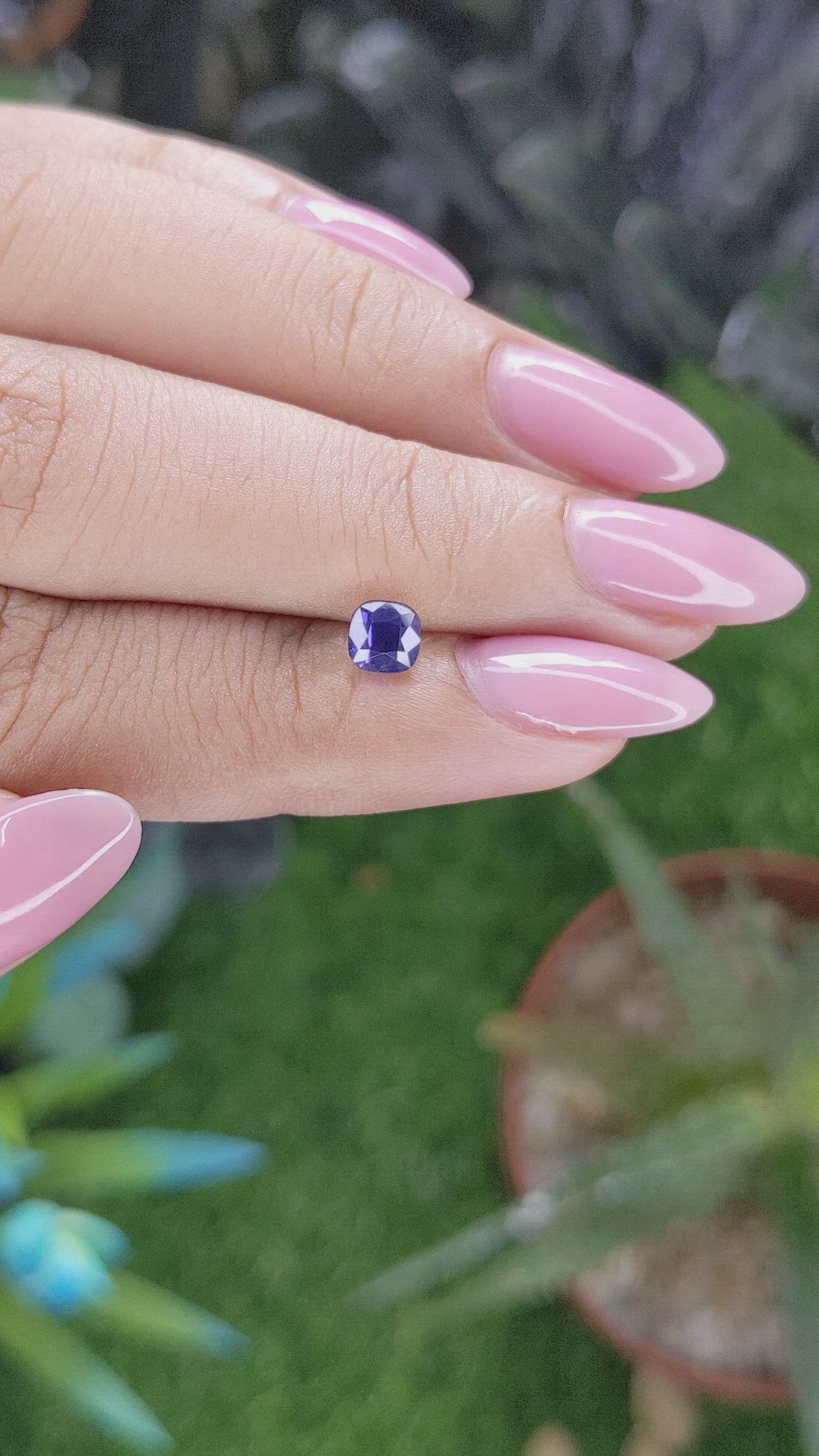 0.75 Ct. Color Change Sapphire from Tanzania Size Video