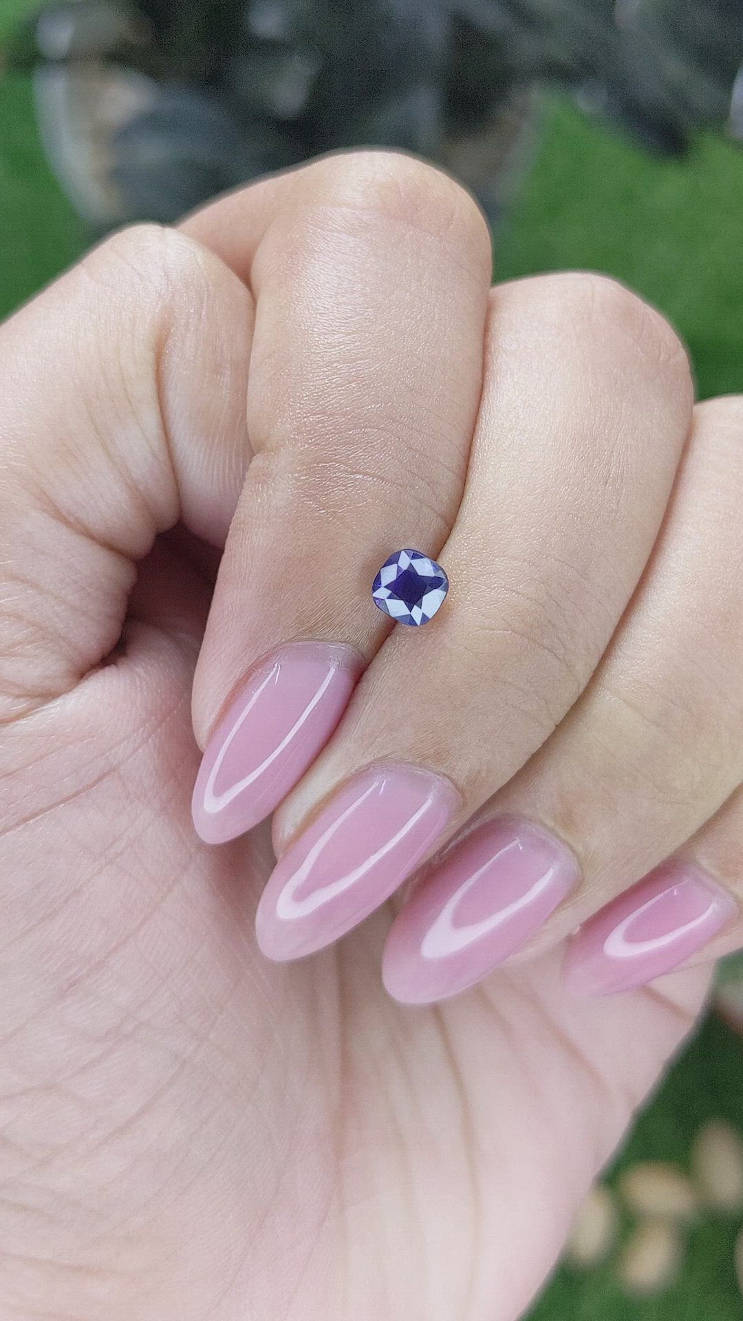 0.75 Ct. Color Change Sapphire from Tanzania Size Video