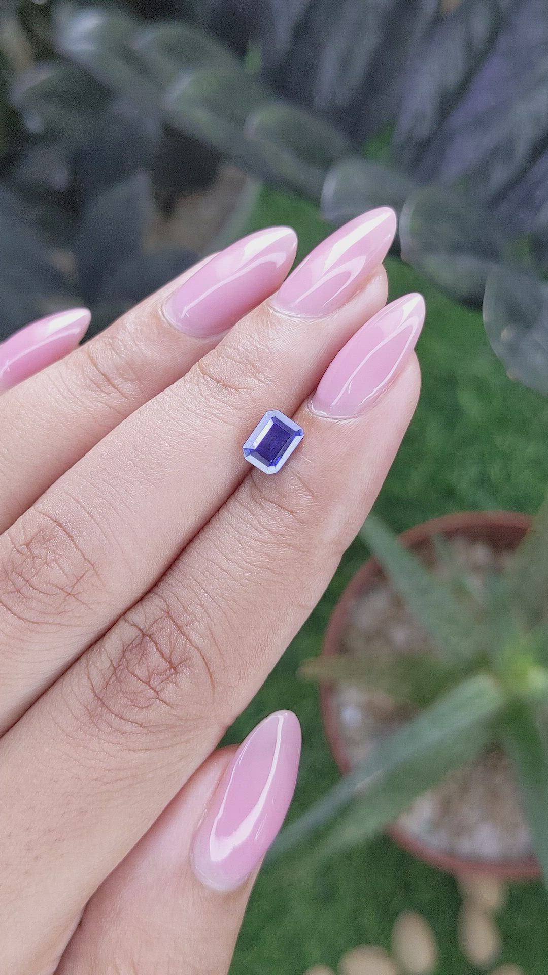1.18 Ct. Color Change Sapphire from Tanzania Size Video