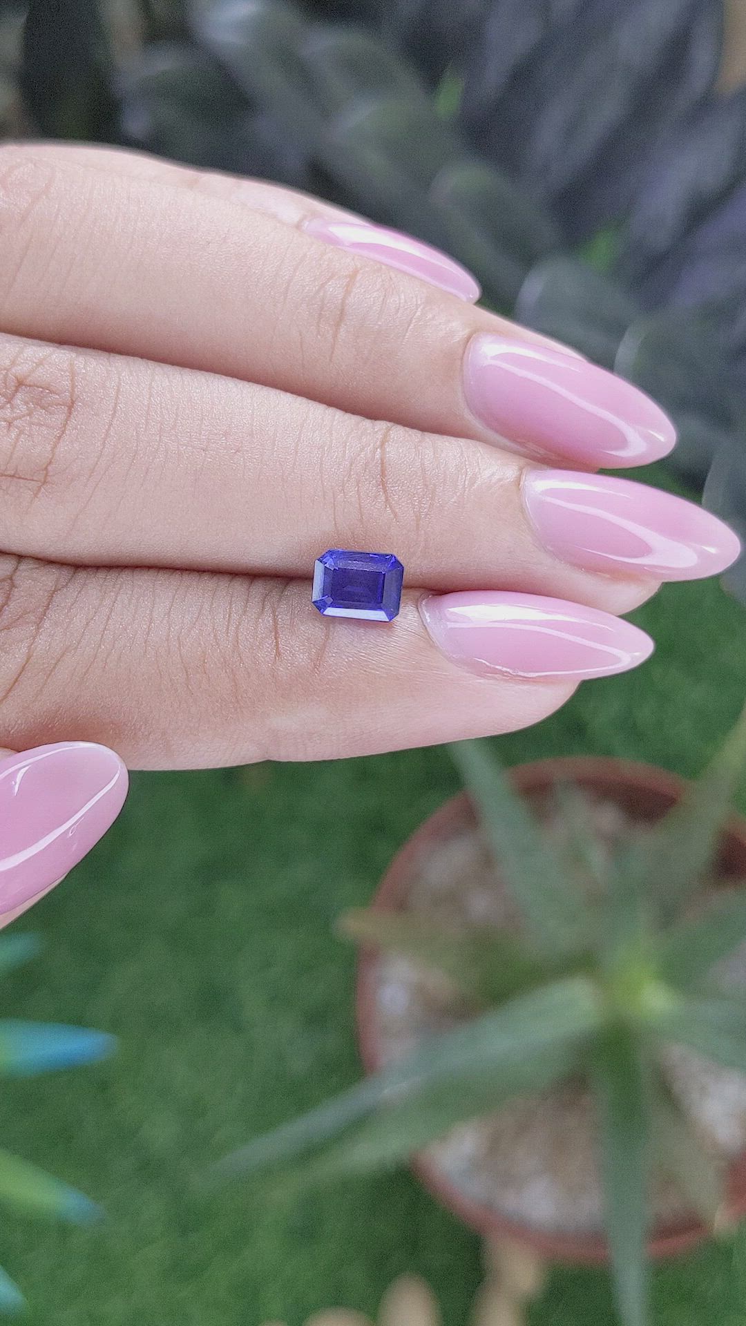 1.18 Ct. Color Change Sapphire from Tanzania Size Video