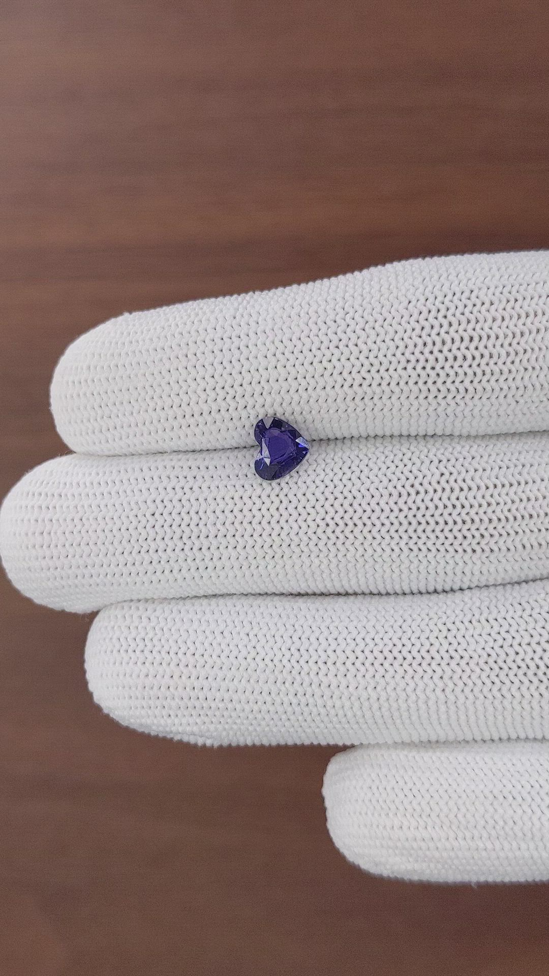 1.18 Ct. Color Change Sapphire from Tanzania Size Video