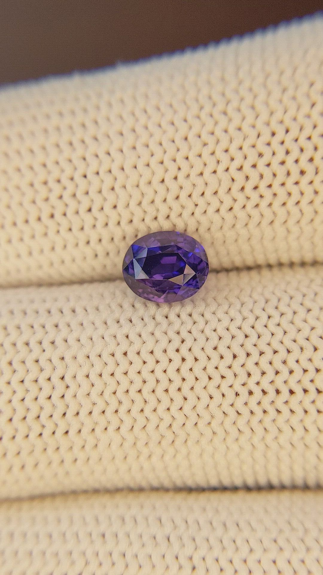1.29 Ct. Color Change Sapphire from Tanzania Size Video