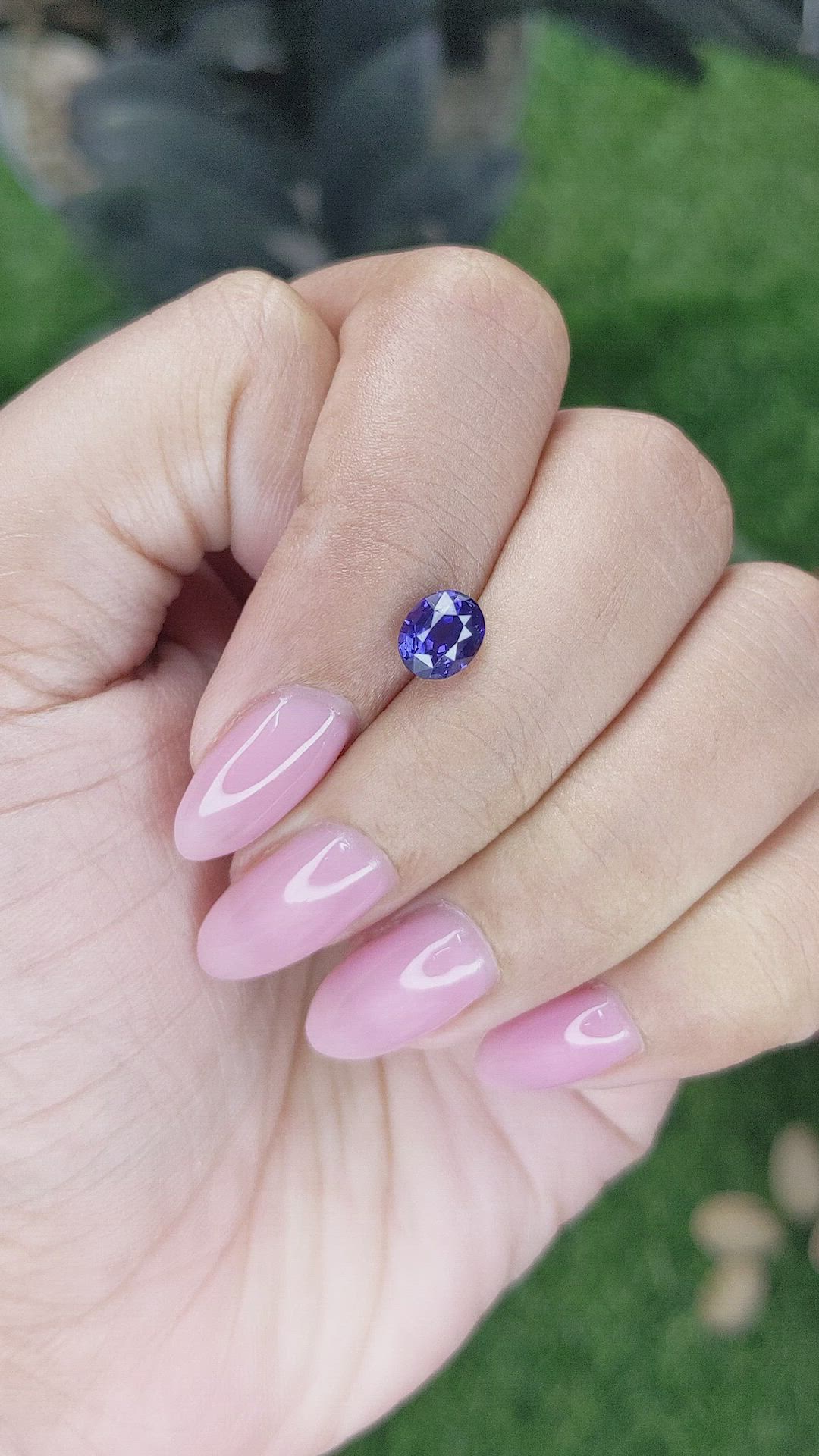 1.29 Ct. Color Change Sapphire from Tanzania Size Video
