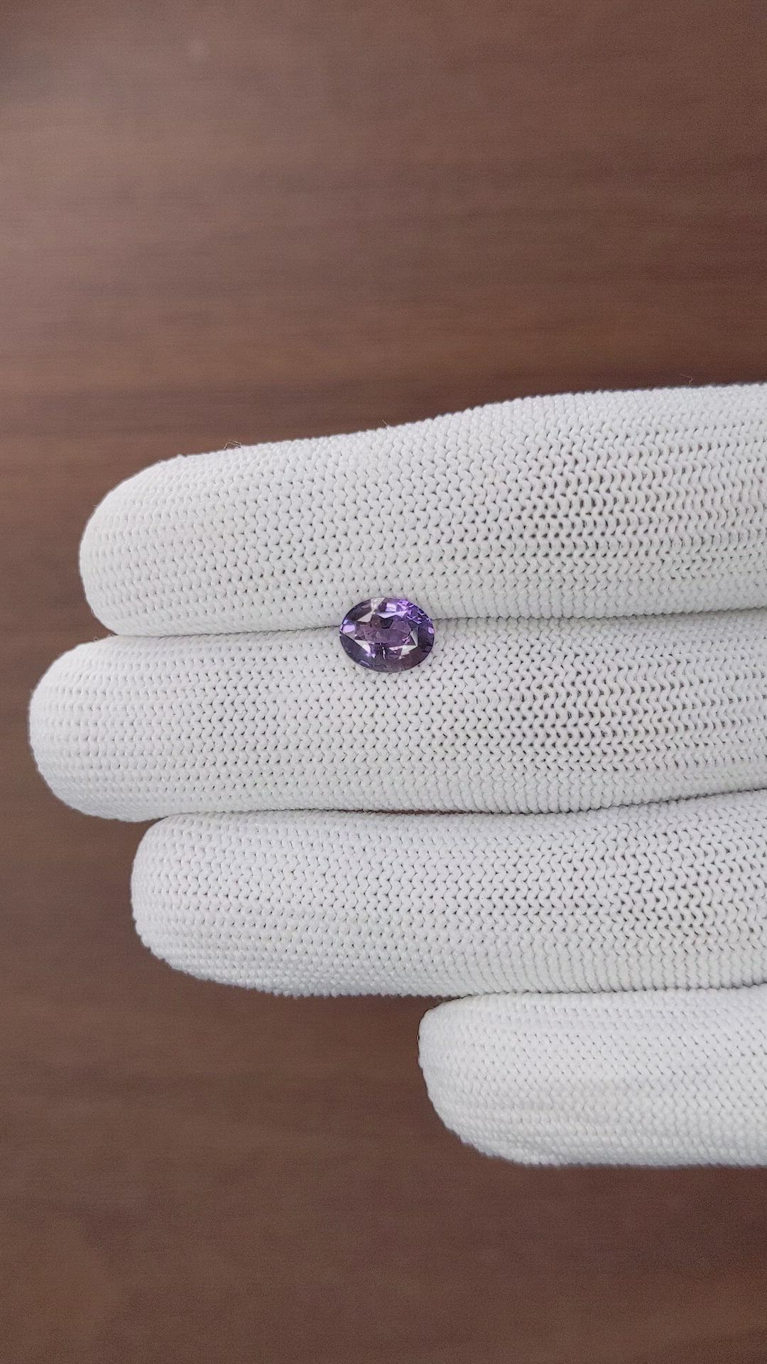 1.84 Ct. Purple Sapphire from Tanzania Size Video