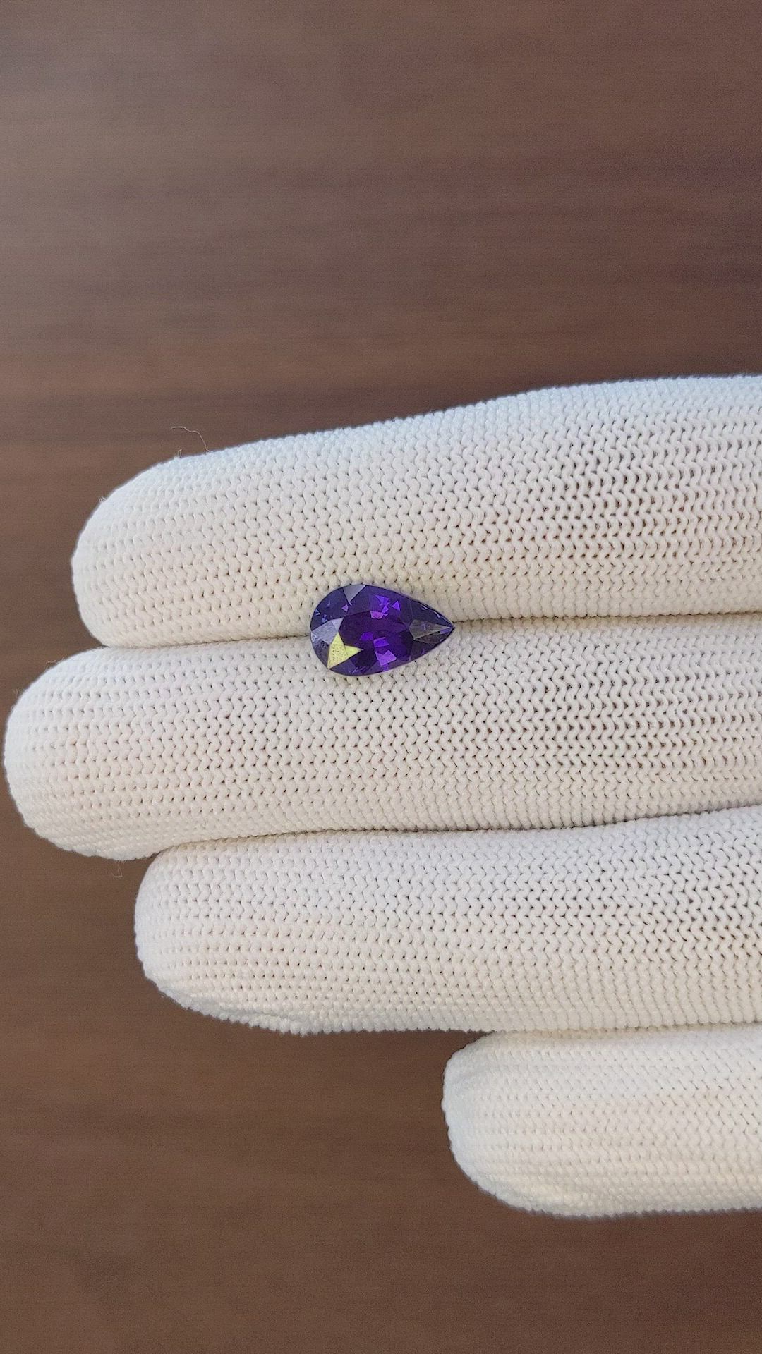 3.21 Ct. Color Change Sapphire from Tanzania Size Video