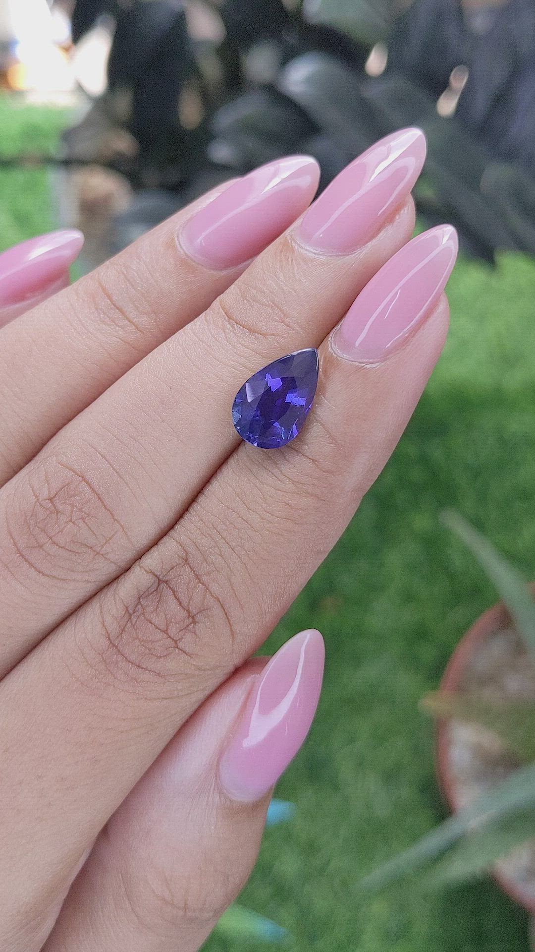 3.21 Ct. Color Change Sapphire from Tanzania Size Video