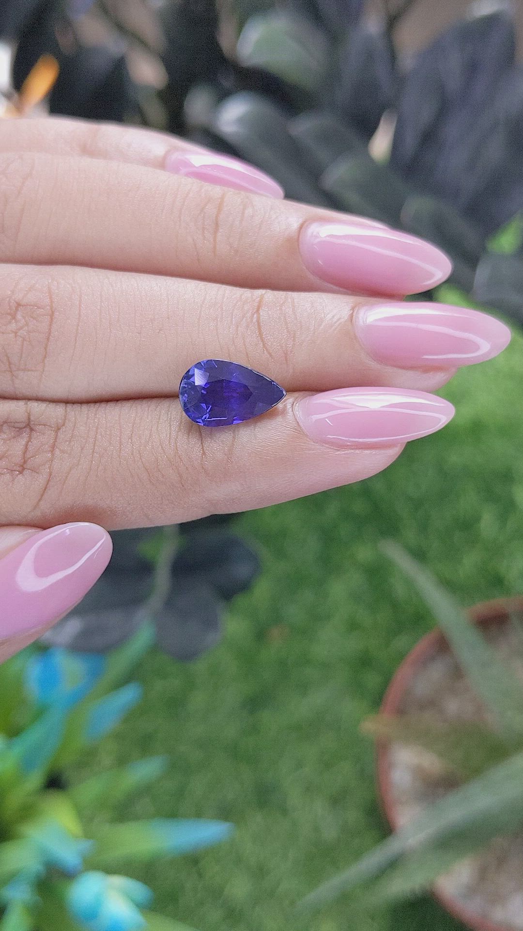 3.21 Ct. Color Change Sapphire from Tanzania Size Video