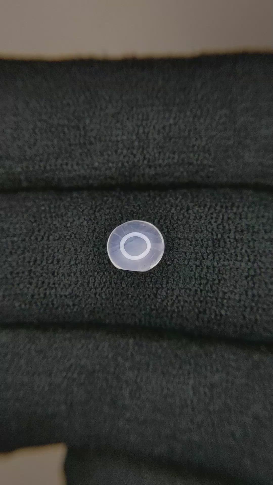 1.68 Ct. White Star Sapphire from Ceylon (Sri Lanka) Size Video