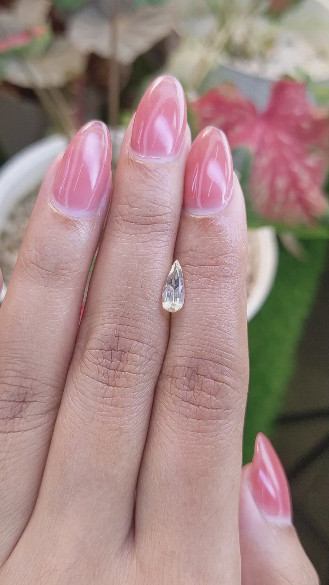 0.88 Ct. Yellow Sapphire from Ceylon (Sri Lanka) Size Video