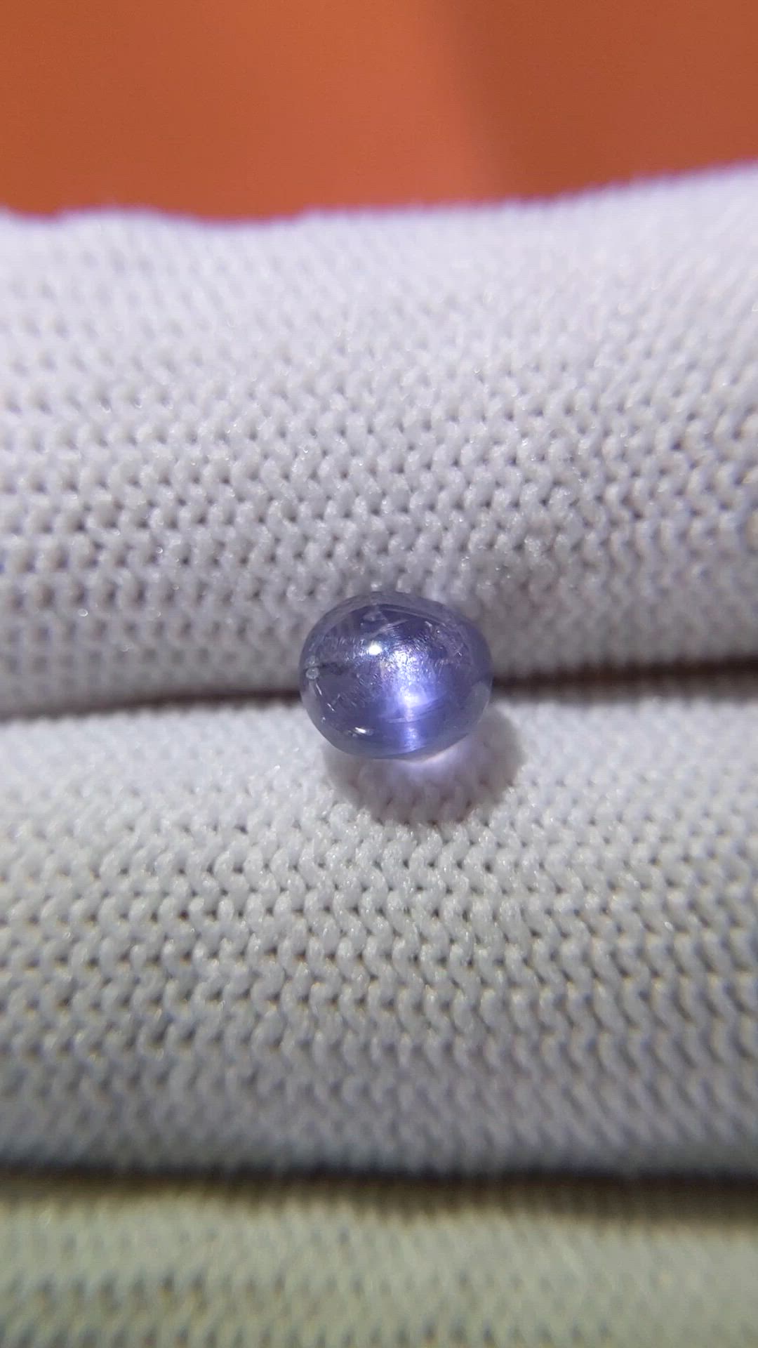 2.03 Ct. Purple Star Sapphire from Ceylon (Sri Lanka) Size Video