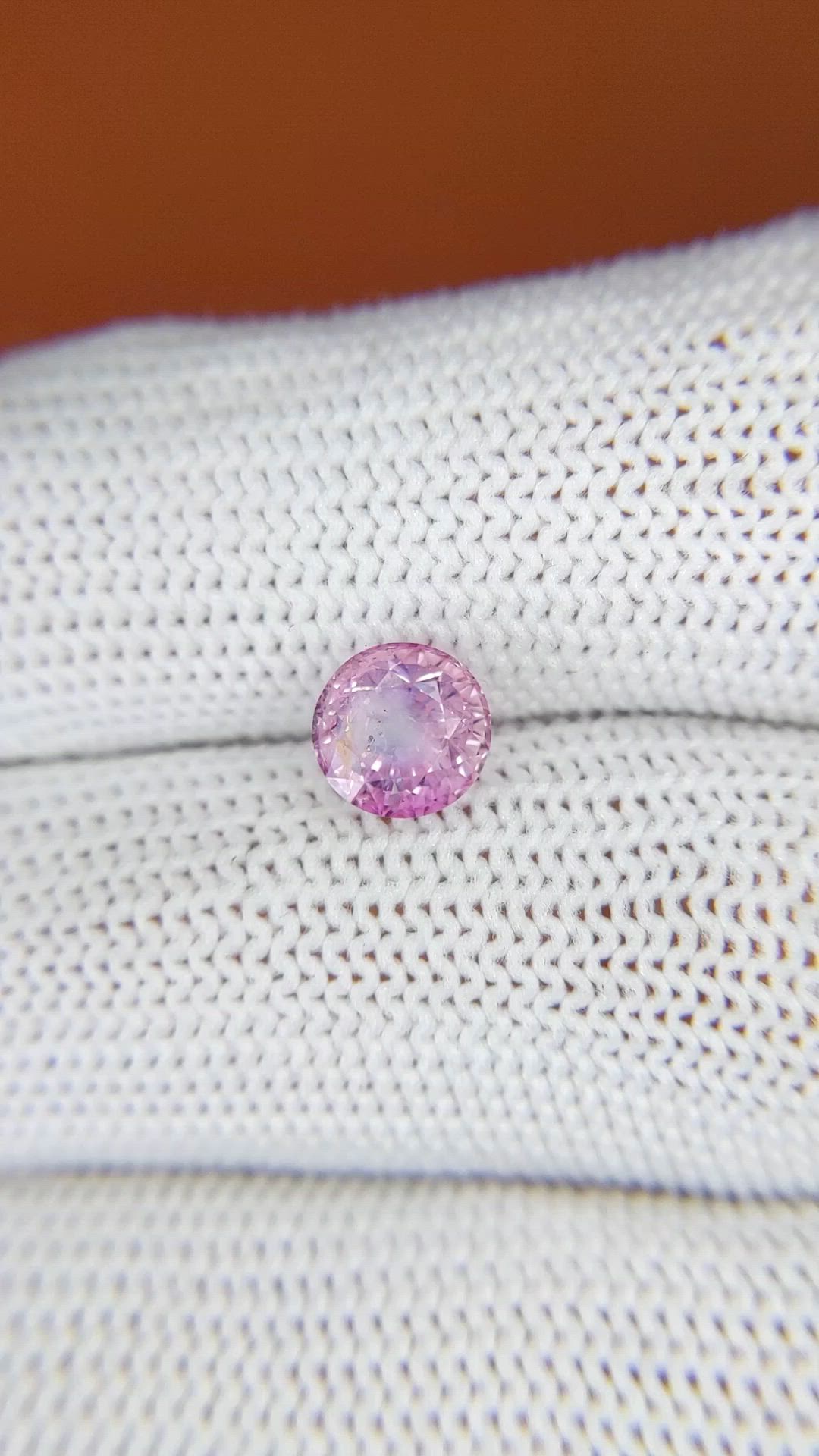 2.02 Ct. Pink Sapphire from Ceylon (Sri Lanka) Size Video