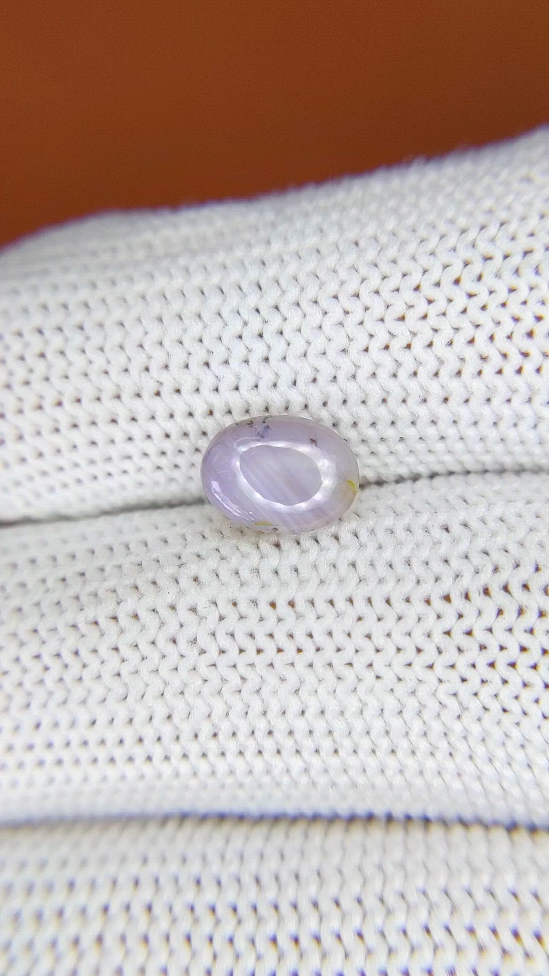 2.15 Ct. Purple Star Sapphire from Ceylon (Sri Lanka) Size Video