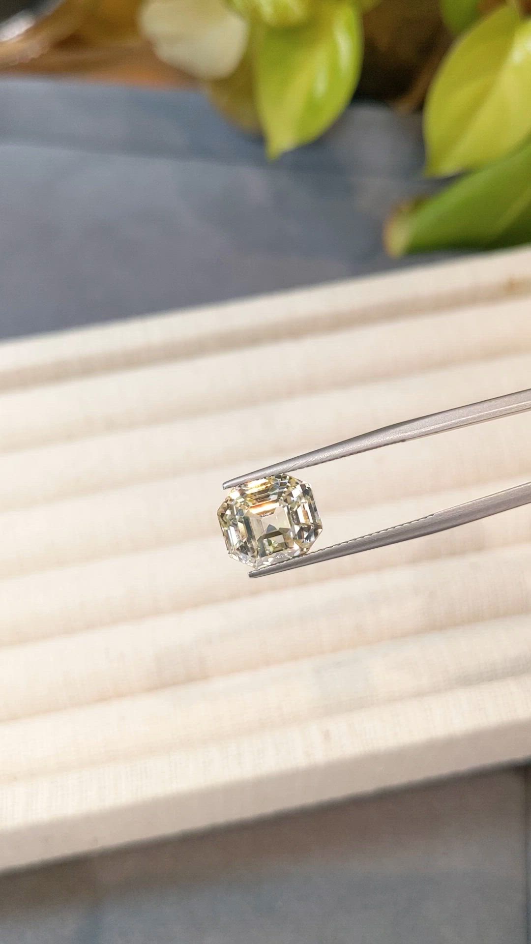 8.80 Ct. Yellow Sapphire from Ceylon (Sri Lanka) Size Video