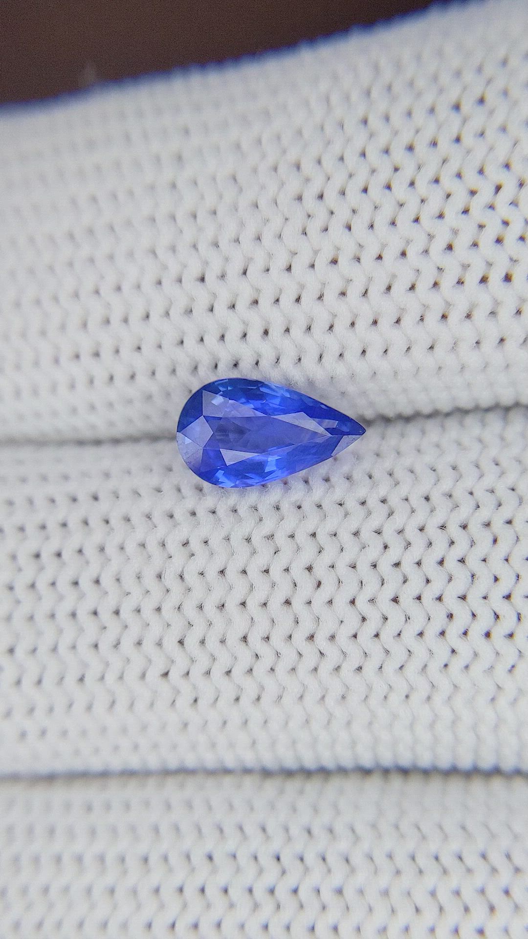 1.04 Ct. Blue Sapphire from Africa Size Video