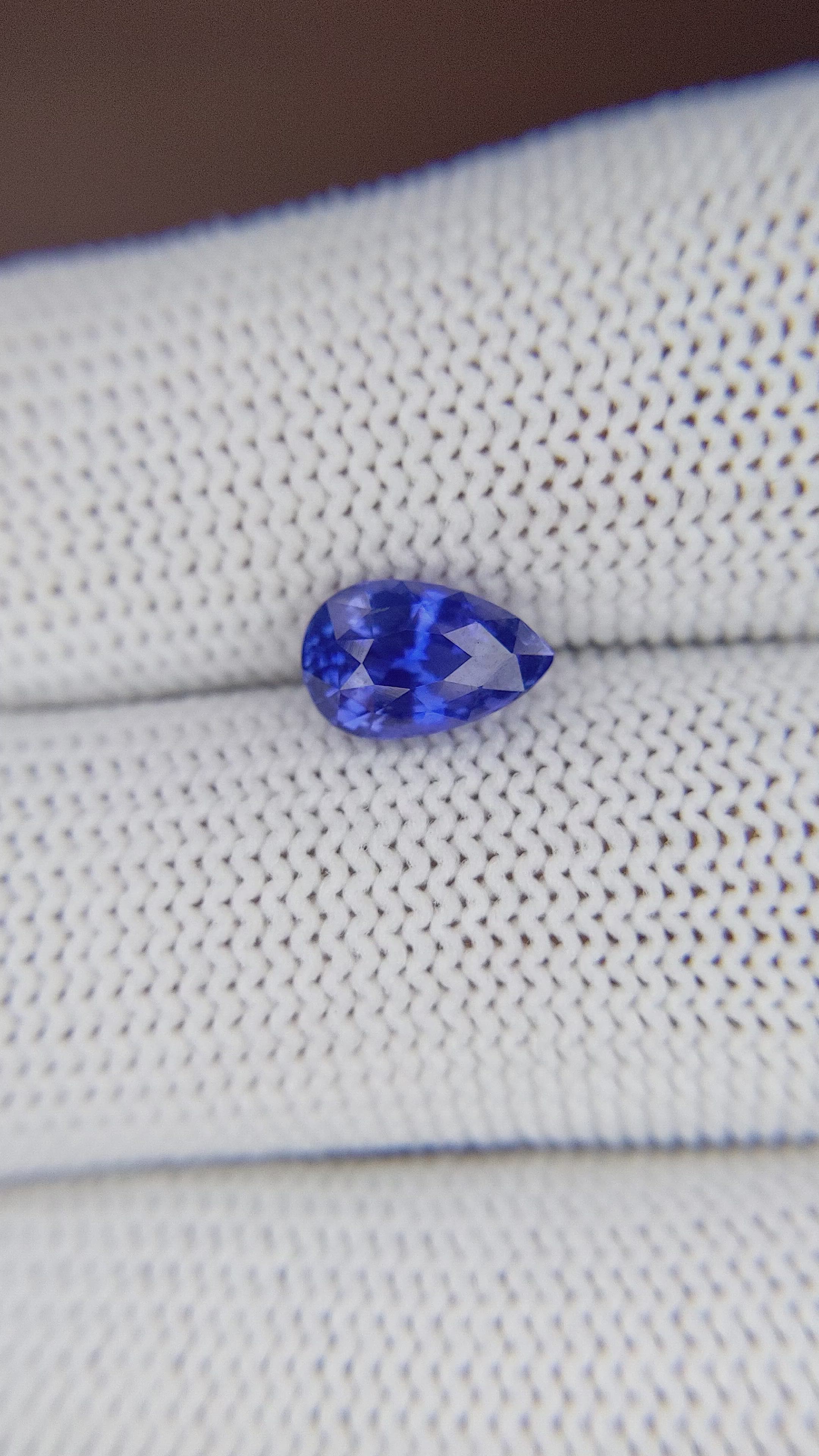 1.71 Ct. Blue Sapphire from Tanzania Size Video