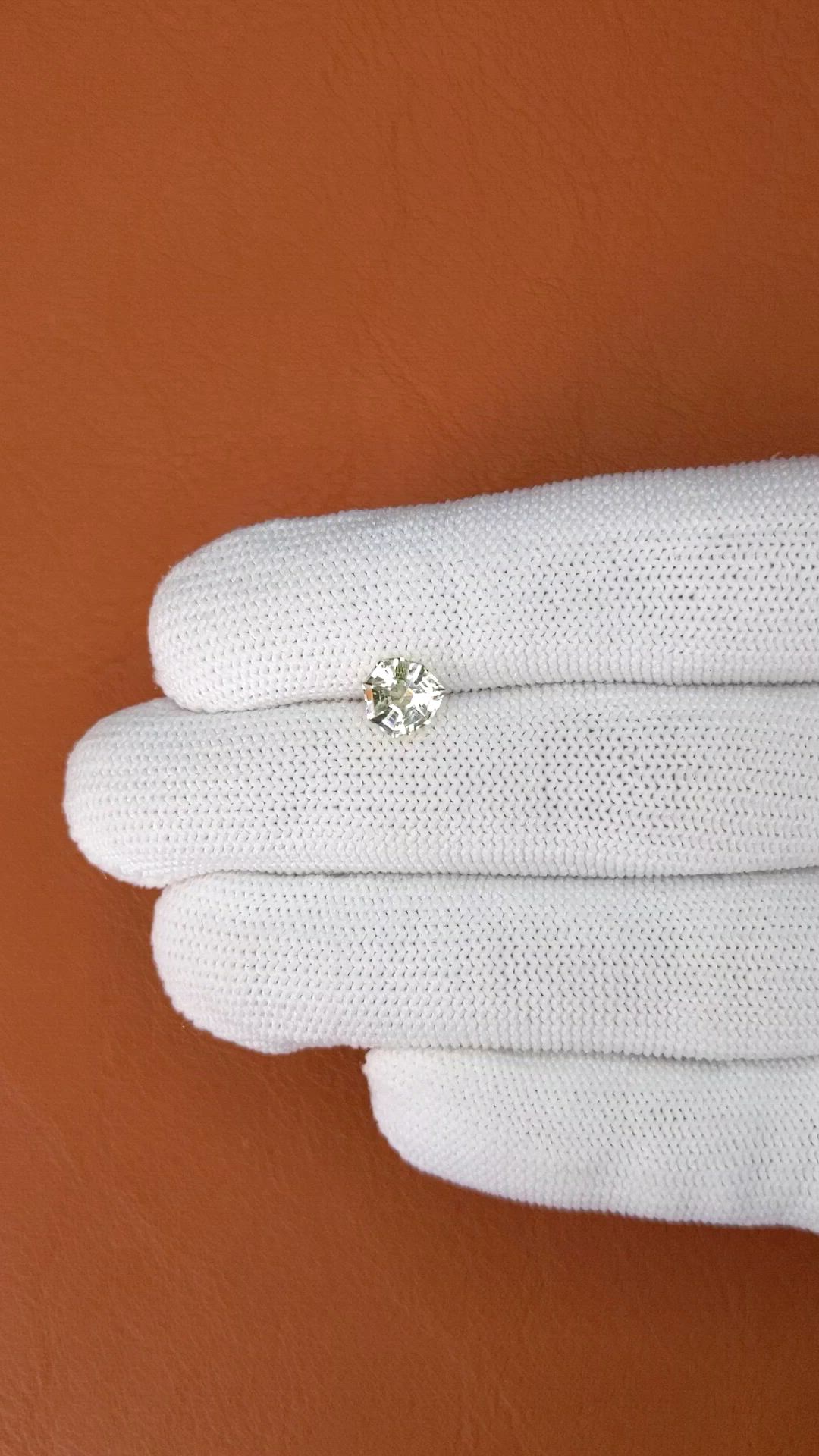 1.56 Ct. Yellow Sapphire from Ceylon (Sri Lanka) Size Video