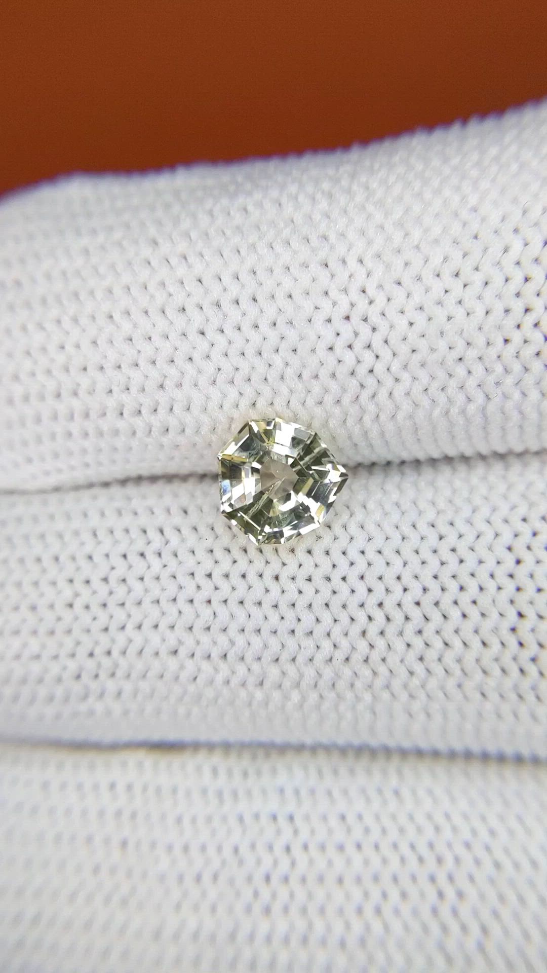 1.56 Ct. Yellow Sapphire from Ceylon (Sri Lanka) Size Video