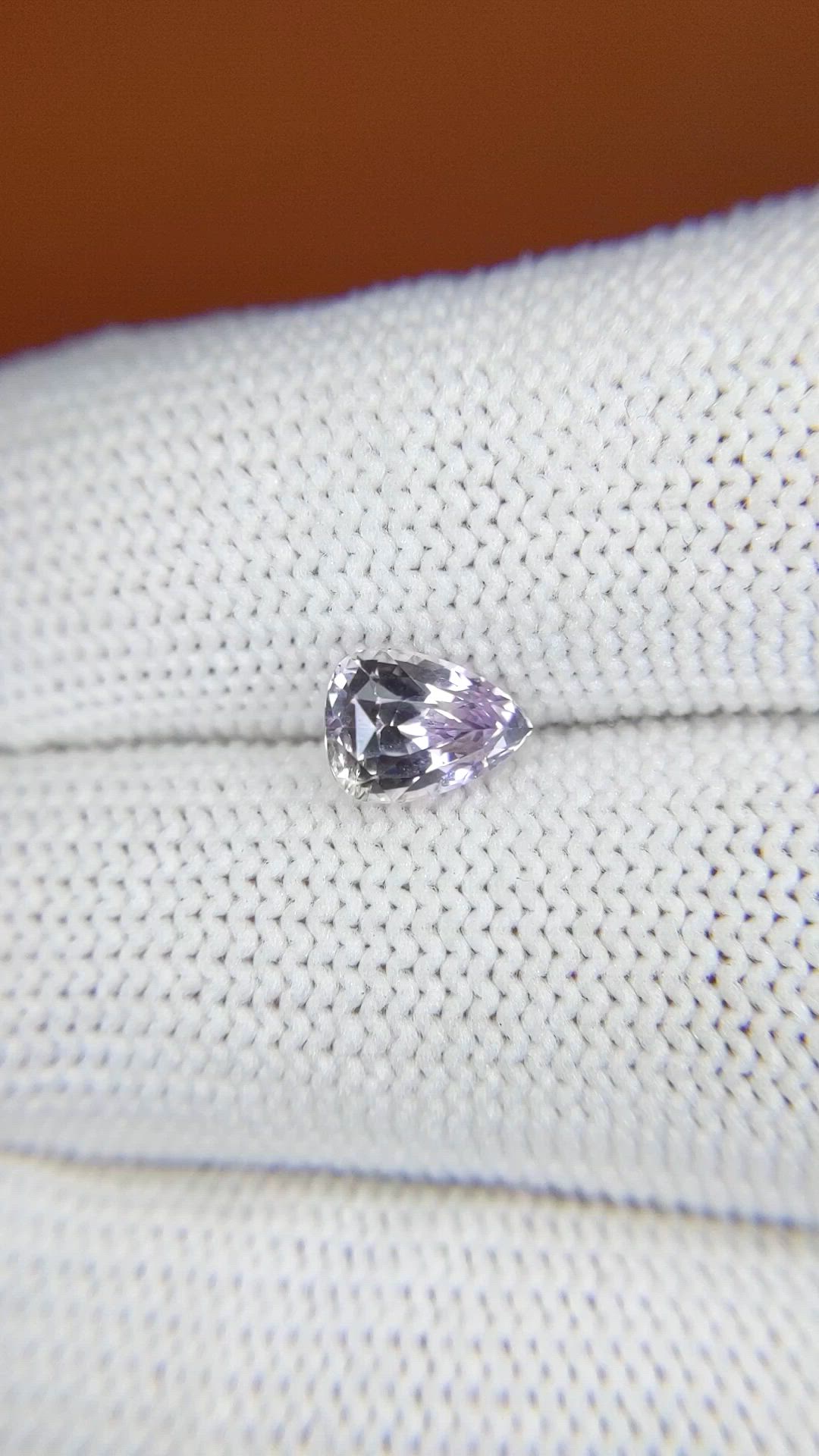 1.77 Ct. Purple Sapphire from Ceylon (Sri Lanka) Size Video