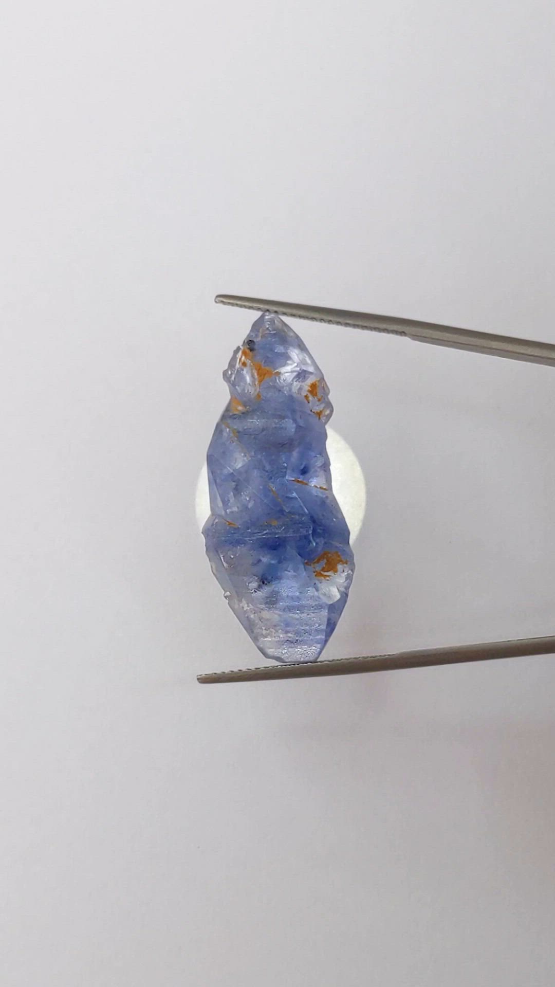 41.82 Ct. Blue Sapphire from Ceylon (Sri Lanka) Size Video