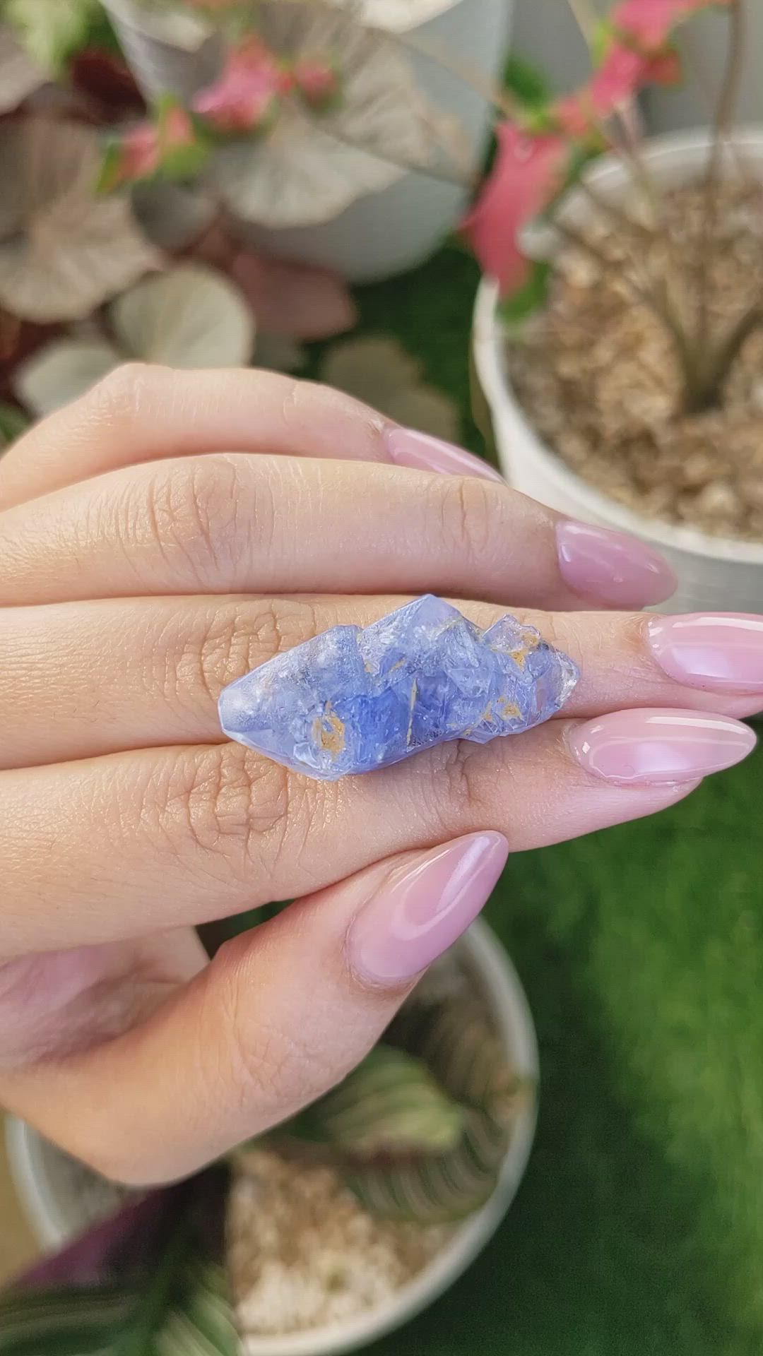 41.82 Ct. Blue Sapphire from Ceylon (Sri Lanka) Size Video