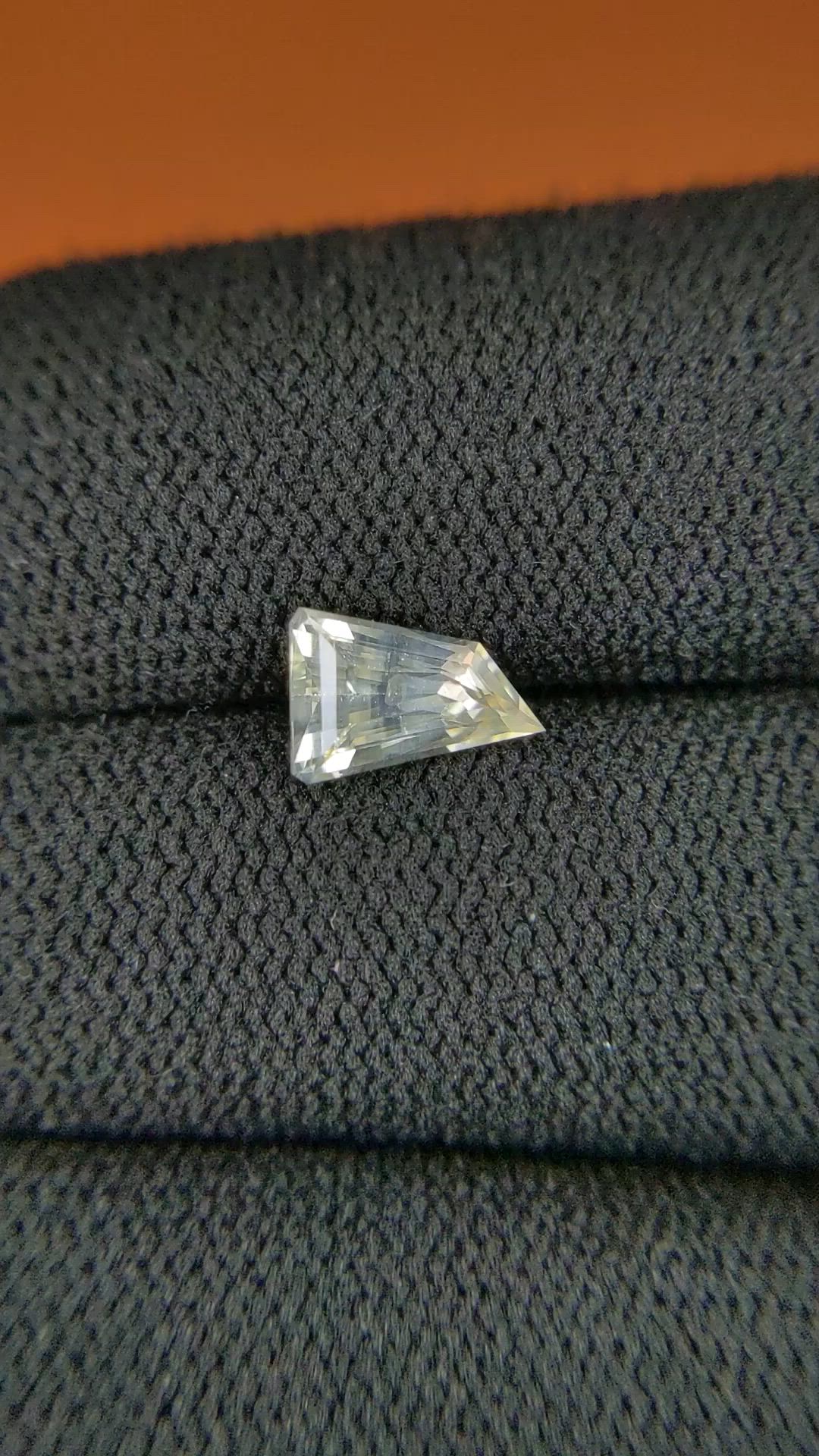 1.52 Ct. Yellow Sapphire from Ceylon (Sri Lanka) Size Video