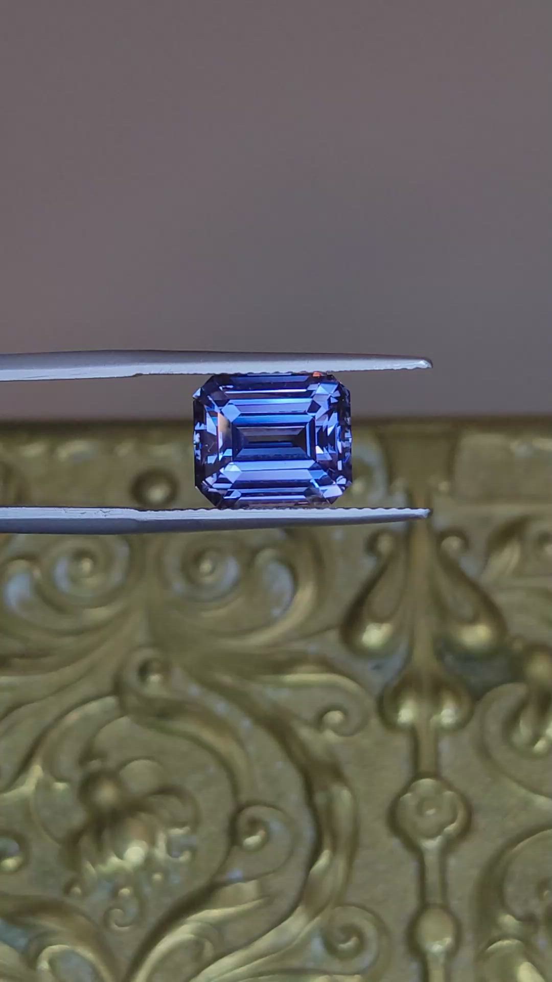 6.03 Ct. Color Change Sapphire from East Africa Size Video