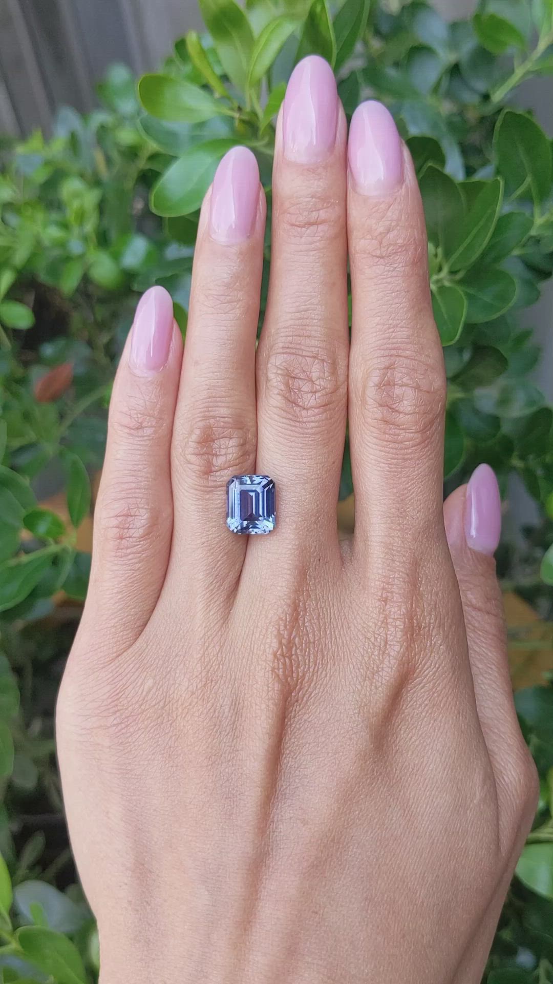 6.03 Ct. Color Change Sapphire from East Africa Size Video