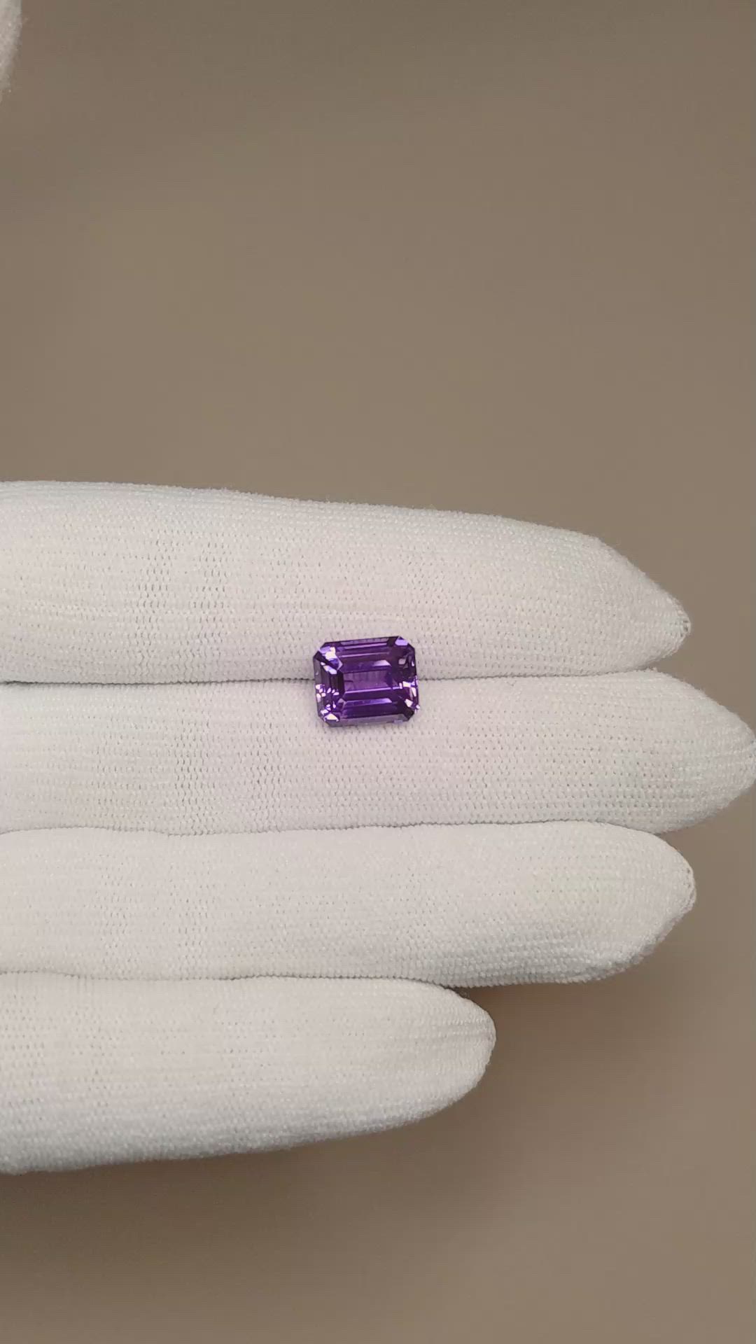 6.03 Ct. Color Change Sapphire from East Africa Size Video