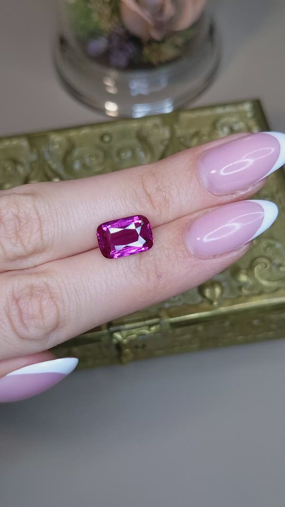 5.01 Ct. Pink Sapphire from Mozambique Size Video