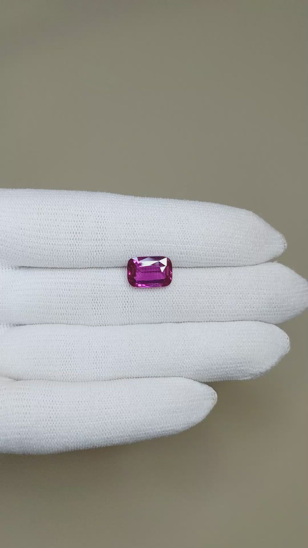 5.01 Ct. Pink Sapphire from Mozambique Size Video