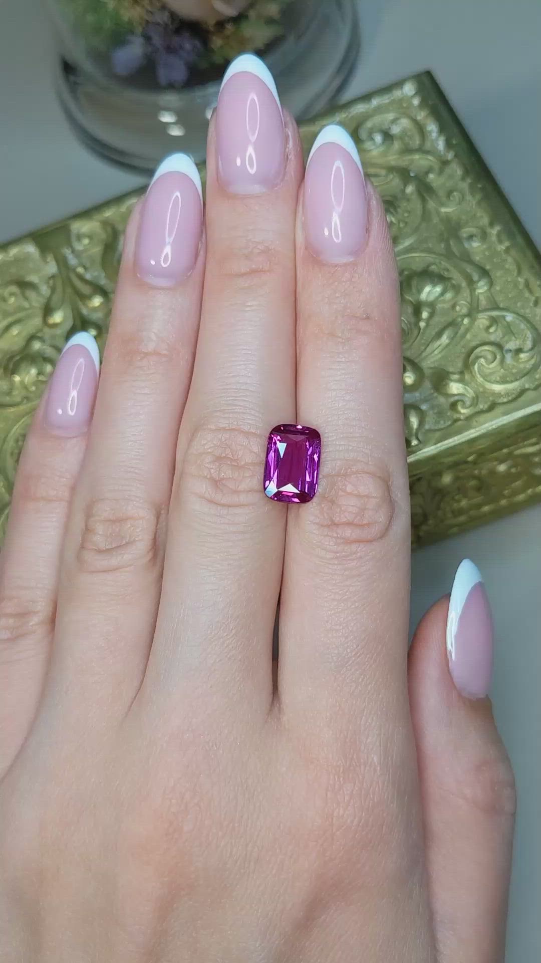 5.01 Ct. Pink Sapphire from Mozambique Size Video