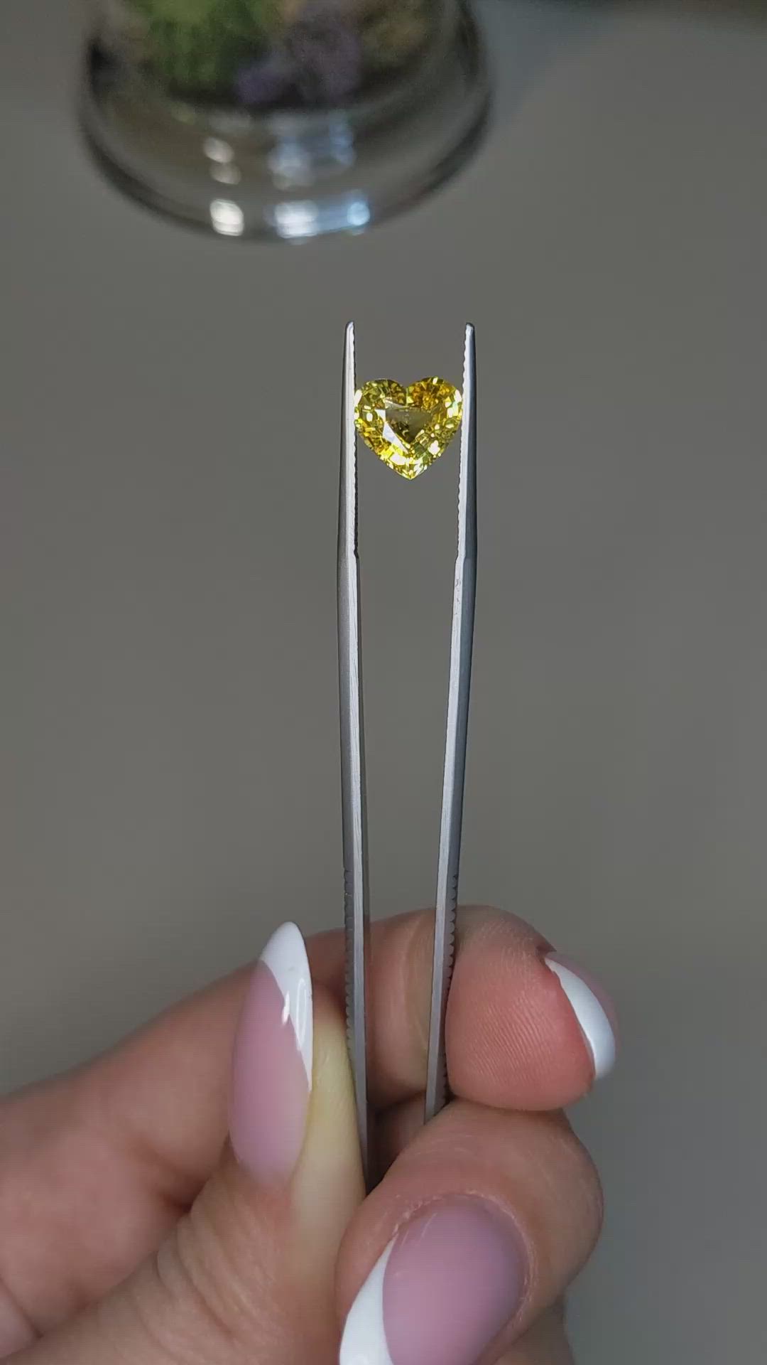 2.45 Ct. Yellow Sapphire from Ceylon (Sri Lanka) Size Video