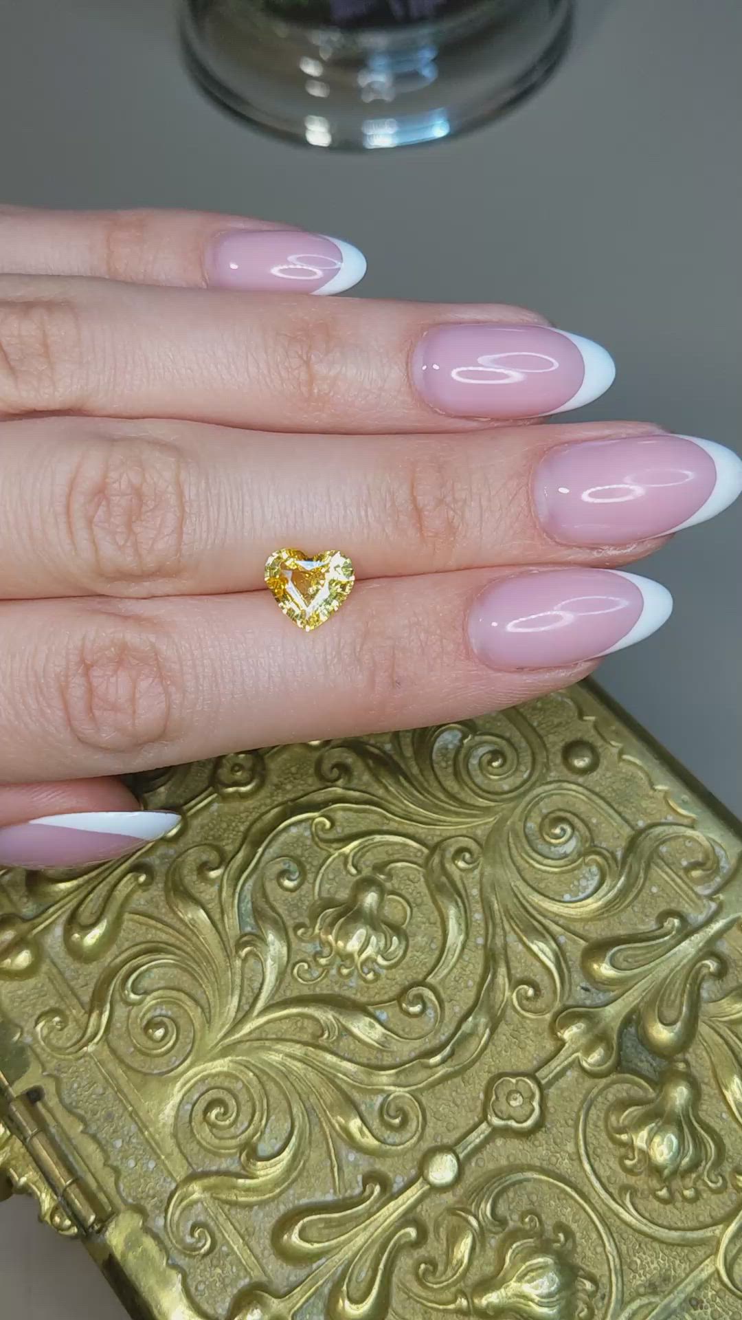 2.25 Ct. Yellow Sapphire from Ceylon (Sri Lanka) Size Video