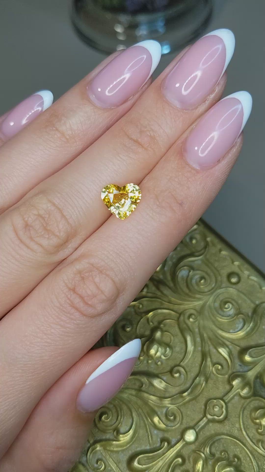 2.25 Ct. Yellow Sapphire from Ceylon (Sri Lanka) Size Video