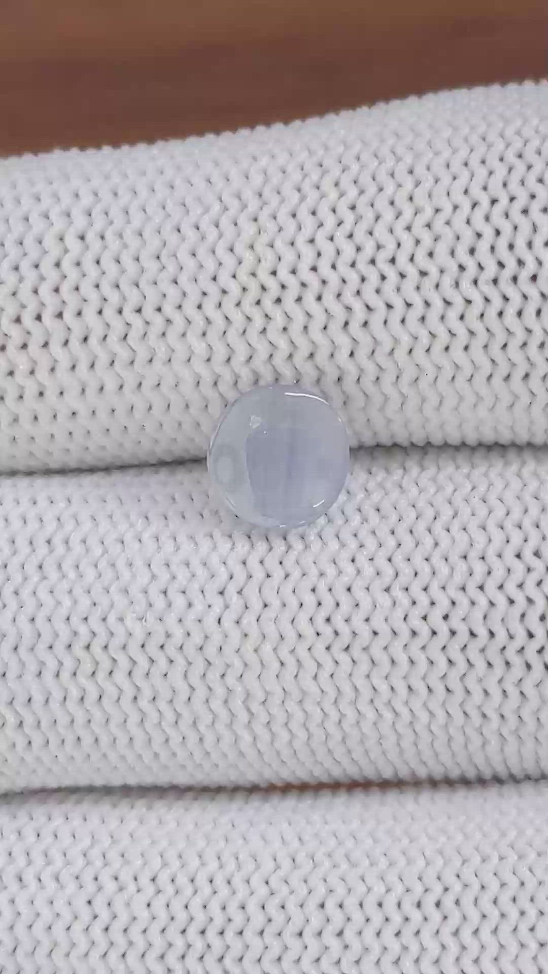 1.75 Ct. Bluish Grey Star Sapphire from Ceylon (Sri Lanka) Size Video